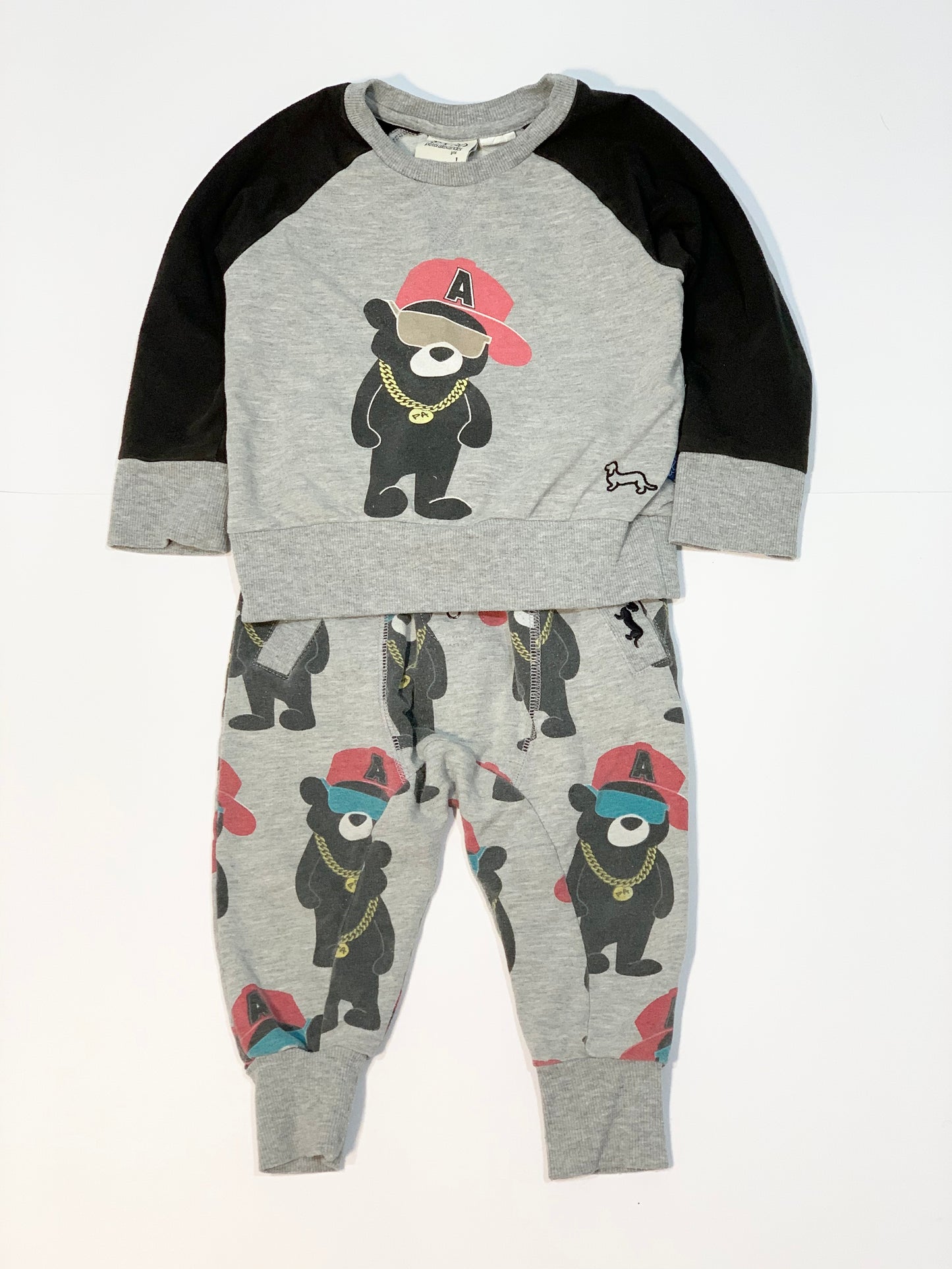Gangster bear set - Size 1