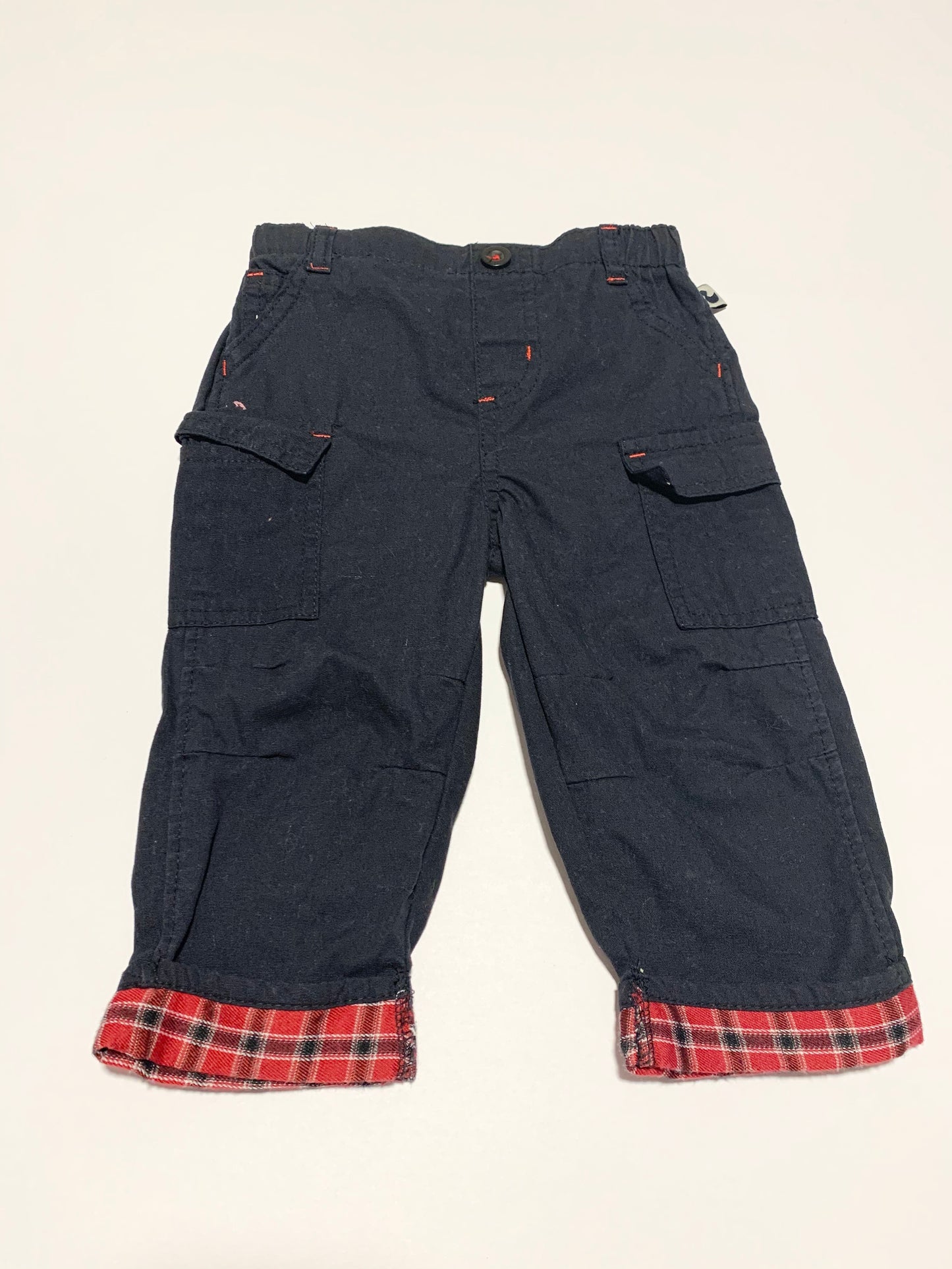 Black cotton pants - Size 0