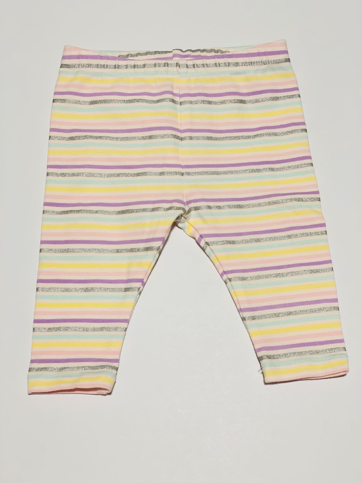 Striped metallic leggings - Size 000