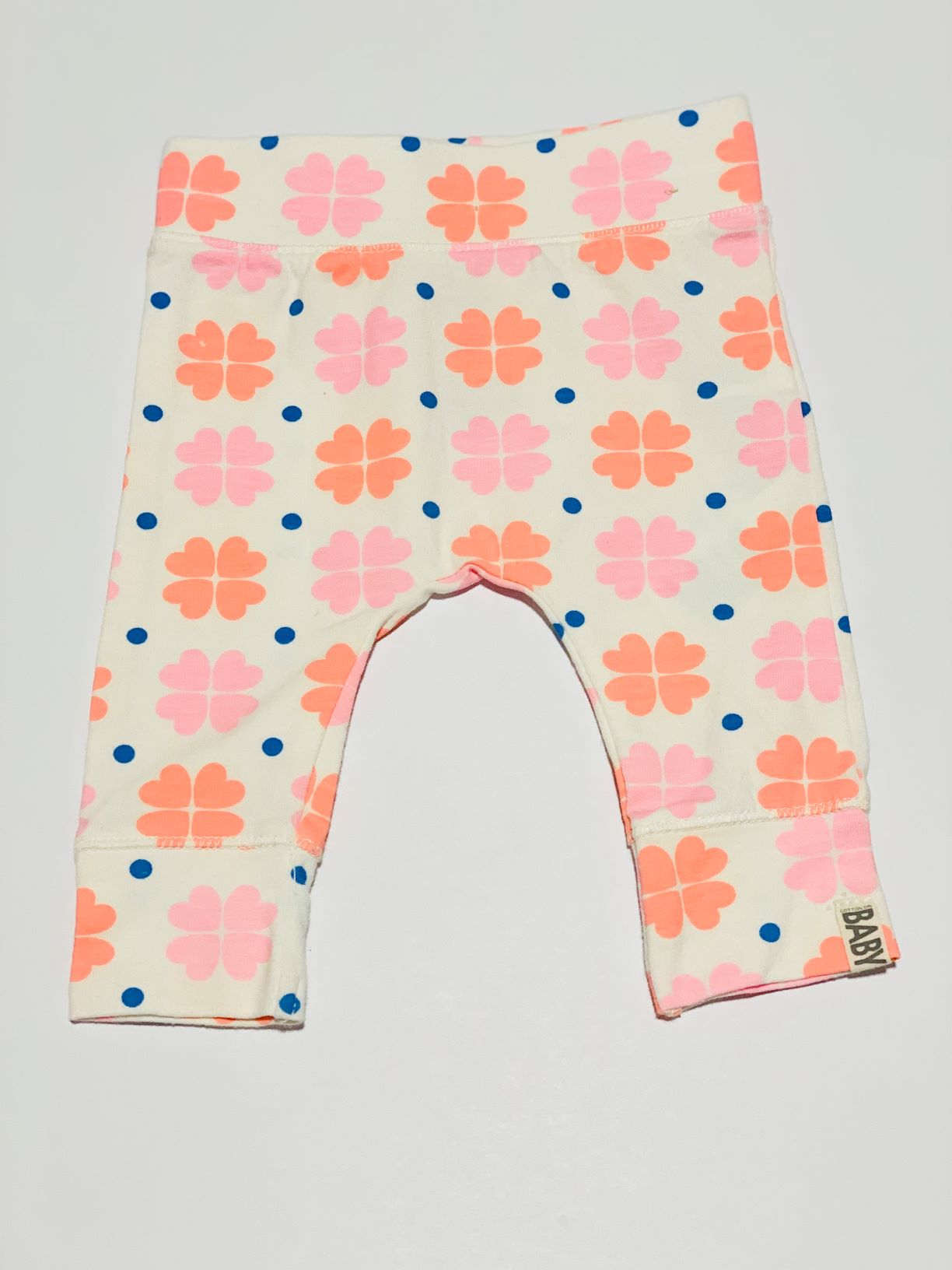 Pink fluro leggings - Size 000