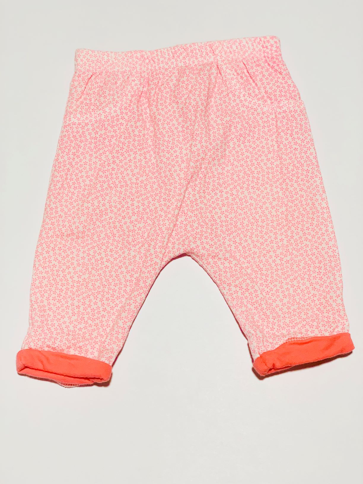 Pink floral pants - Size 000