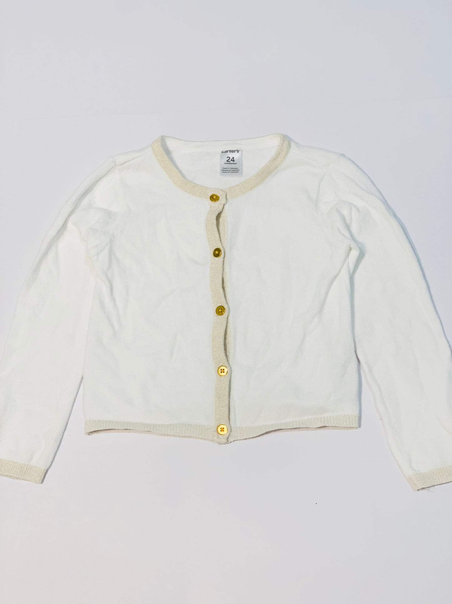 White cardigan - Size 2
