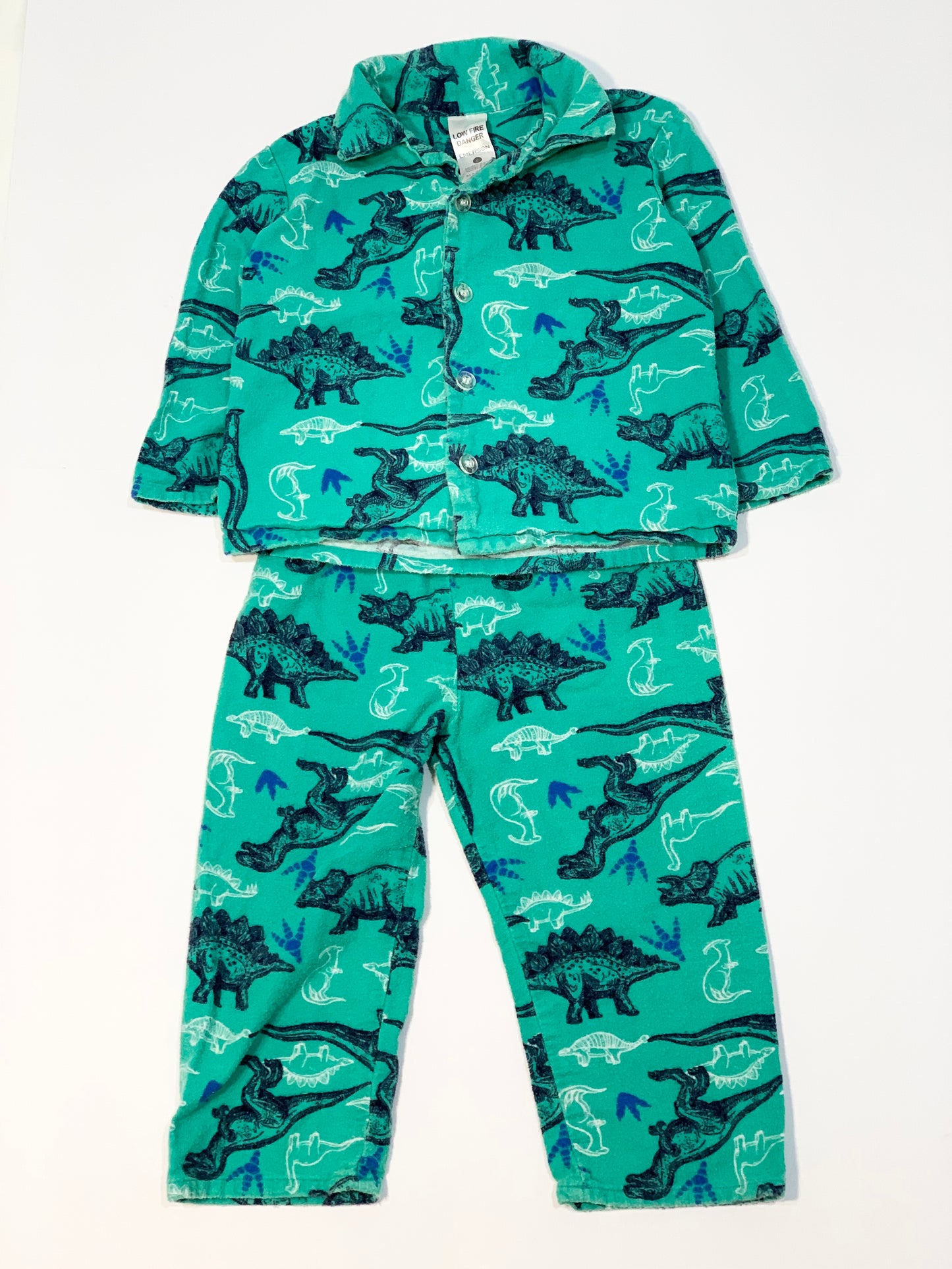 Flannelette pyjamas - Size 2