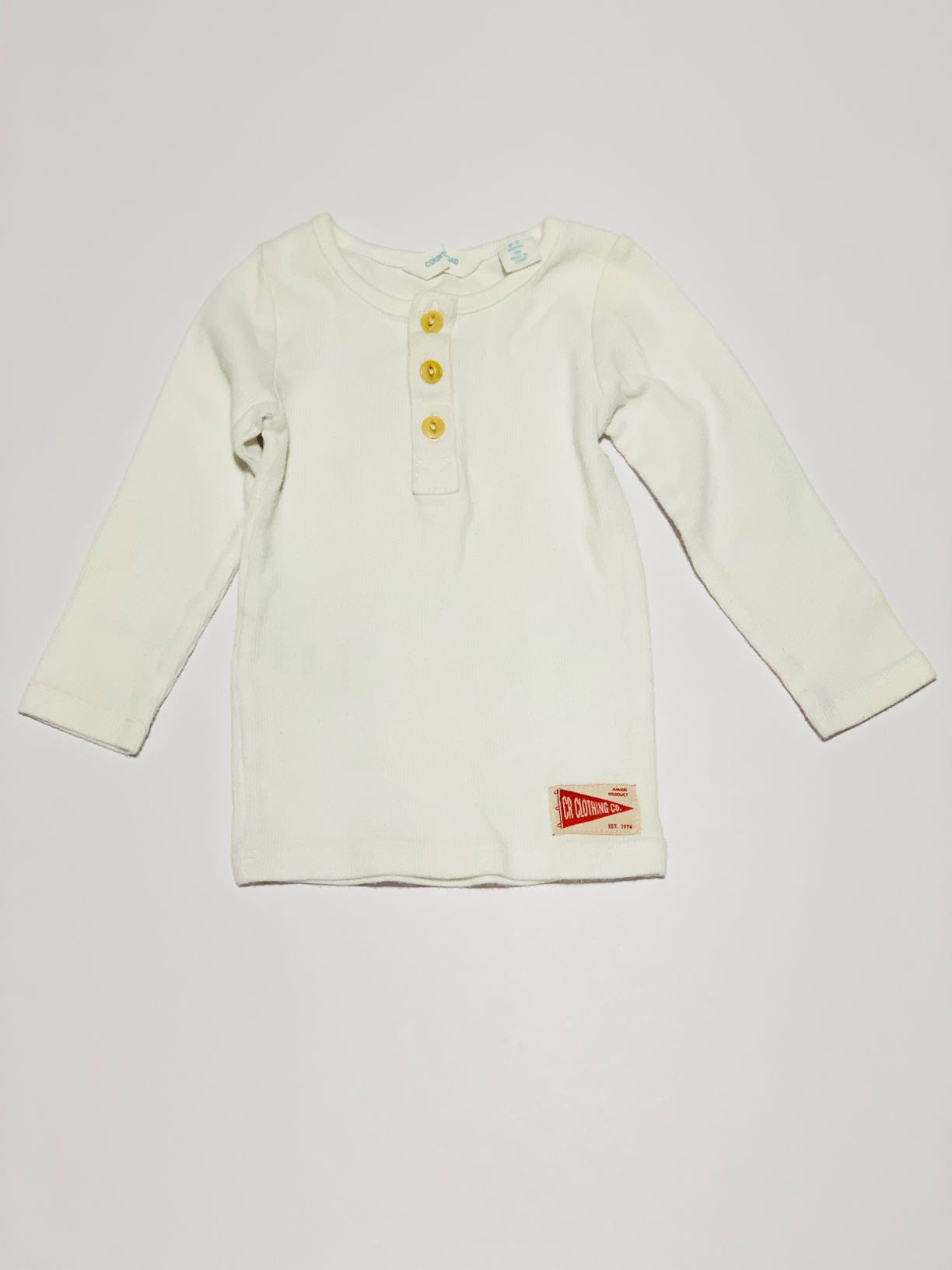 White button top - Size 000