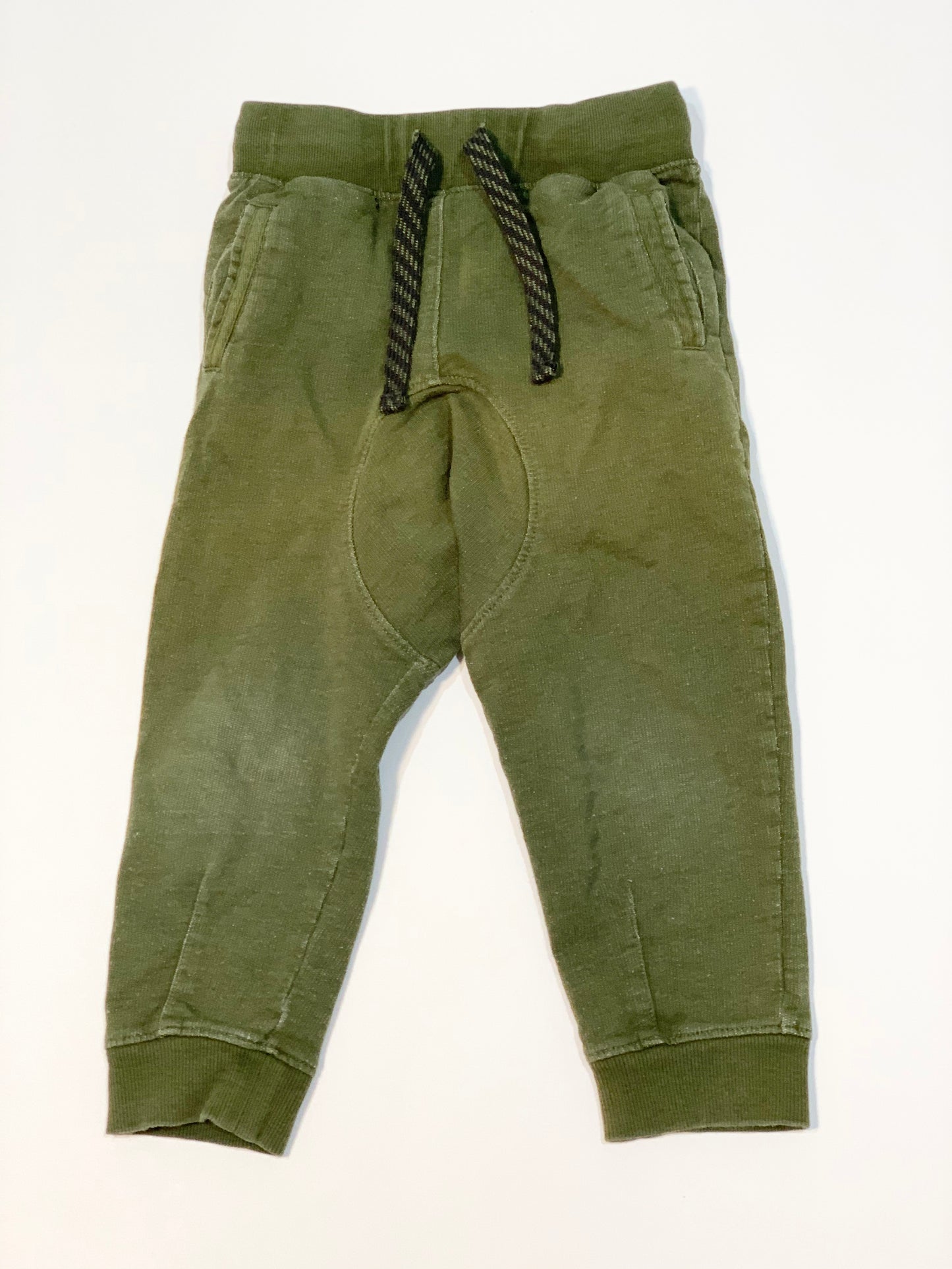 Green trackies - Size 2-3
