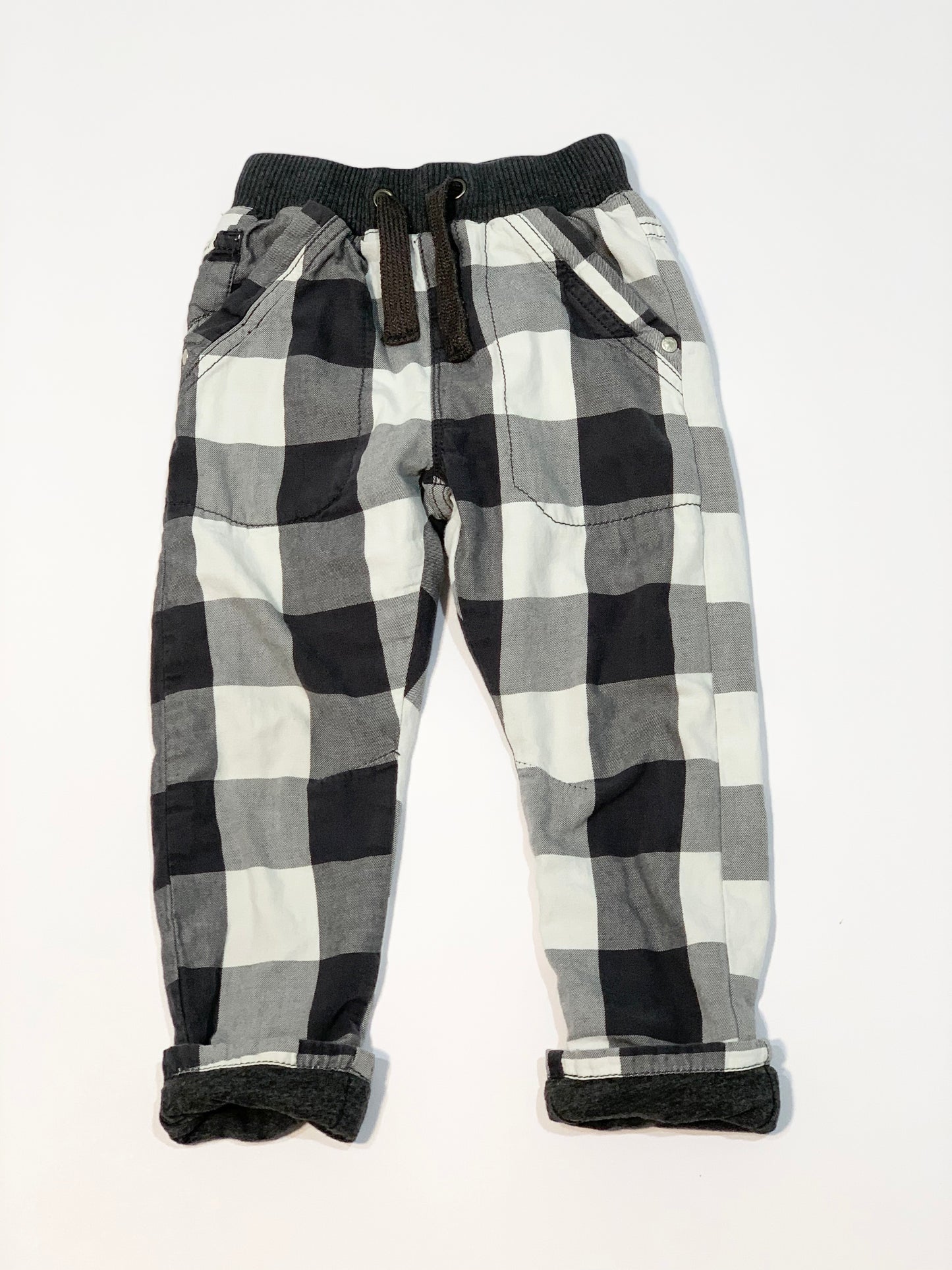 Checkered pants - Size 2-3