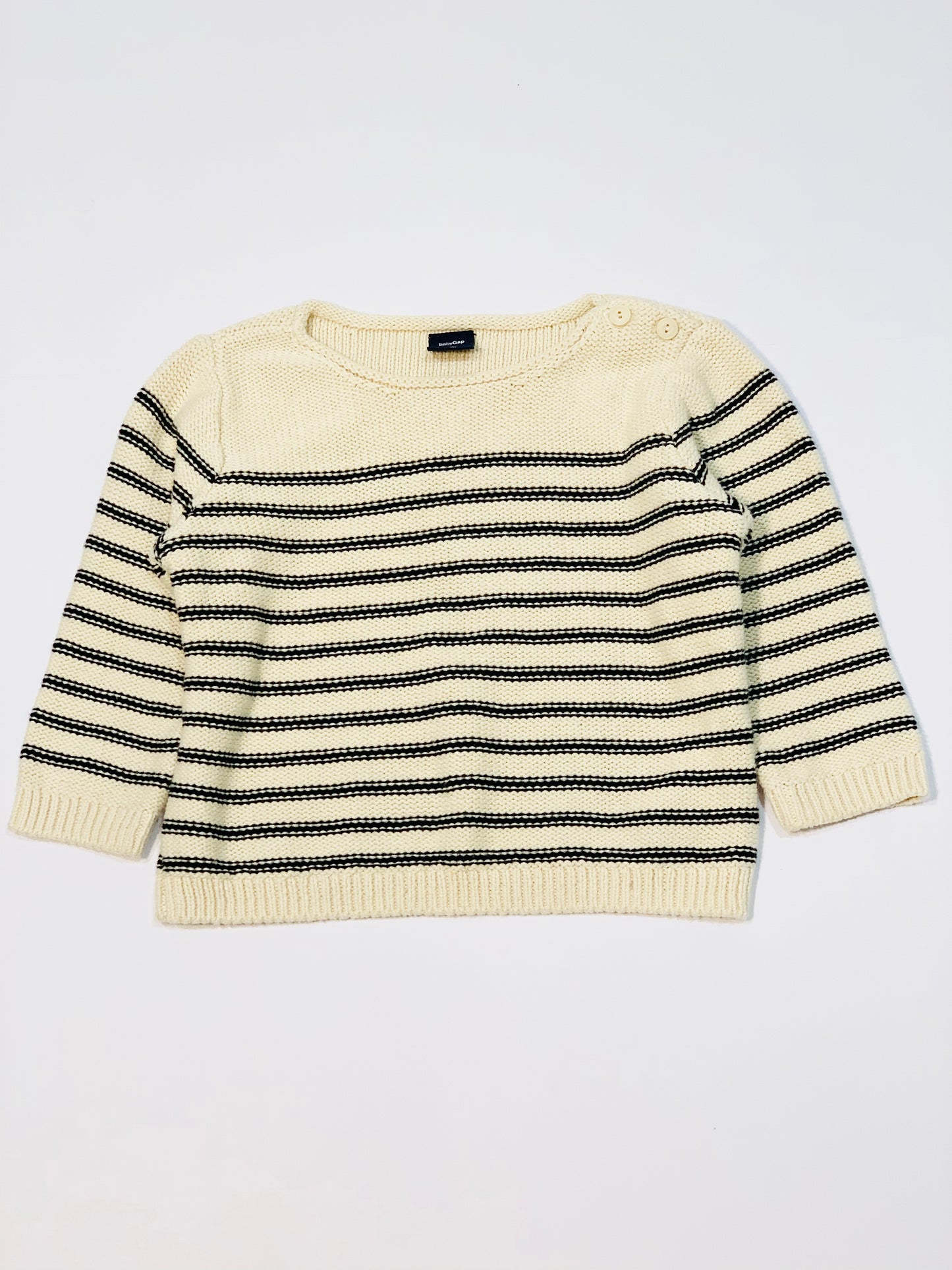 Striped knit jumper - Size 2