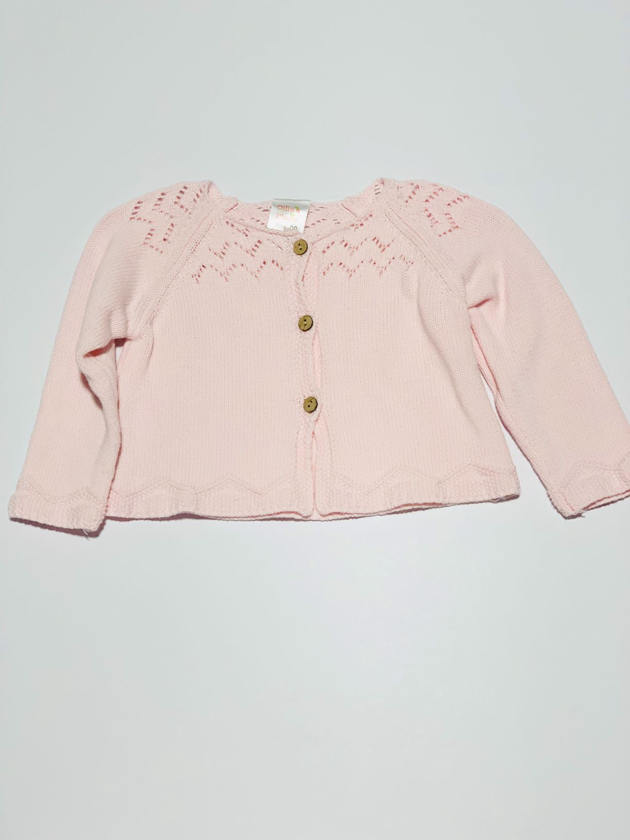 Pink cardigan - Size 00