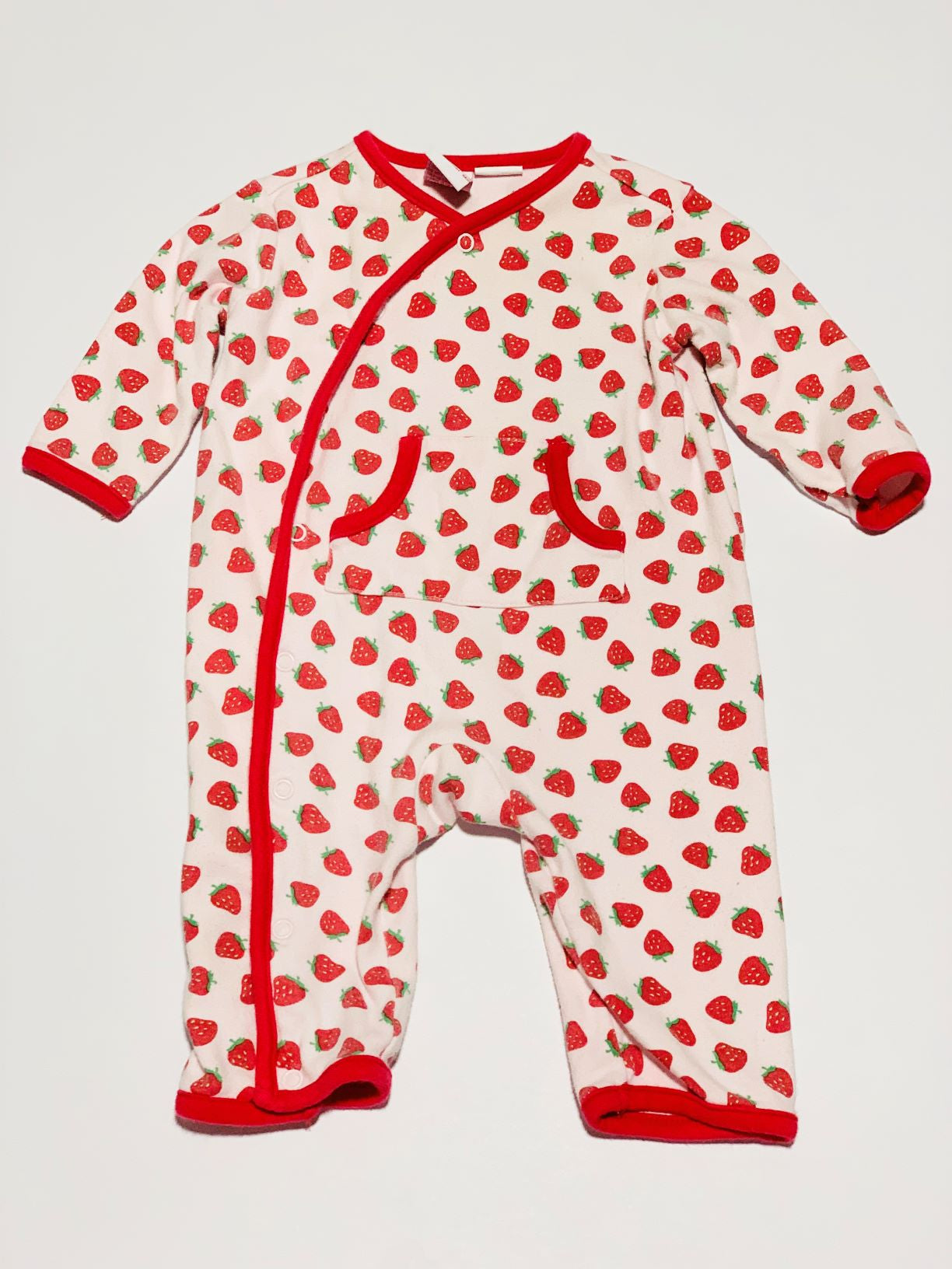Strawberry onesie - Size 00