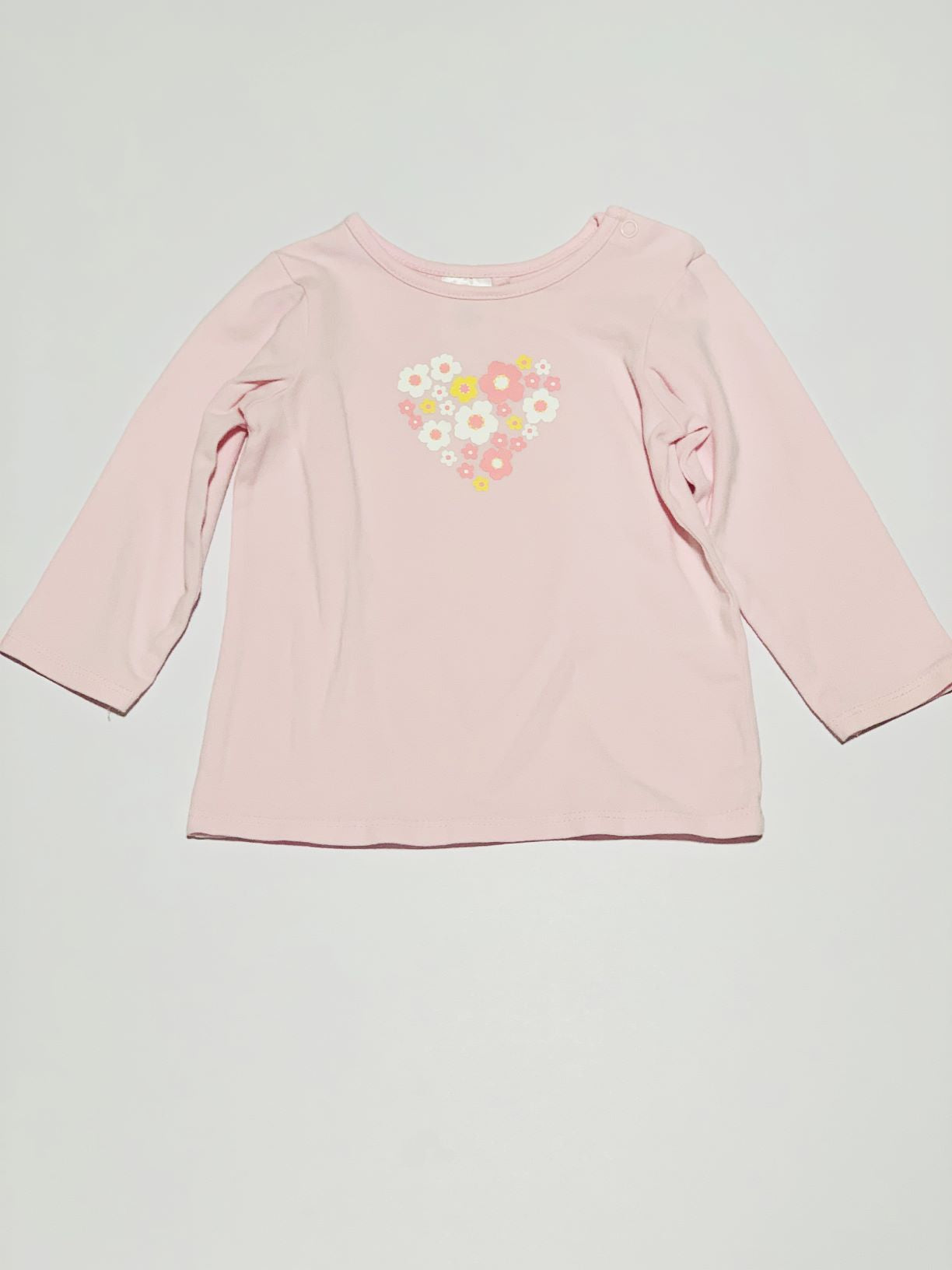 Pink flower top - Size 00