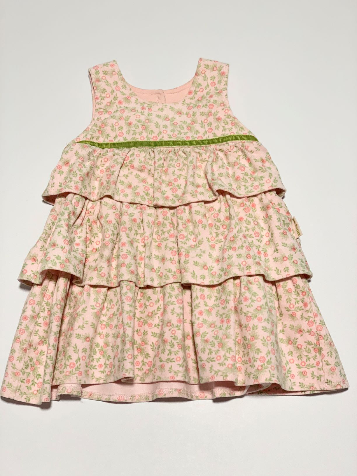 Floral corduroy dress - Size 00