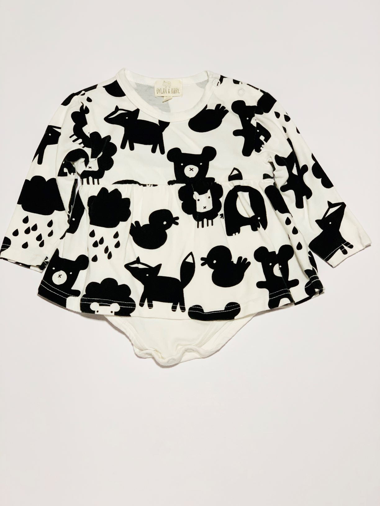 Animal print bodysuit - Size 00