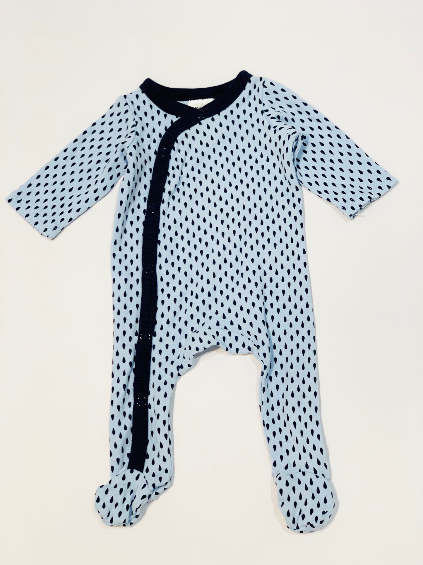 Blue drop onesie - Size 00000
