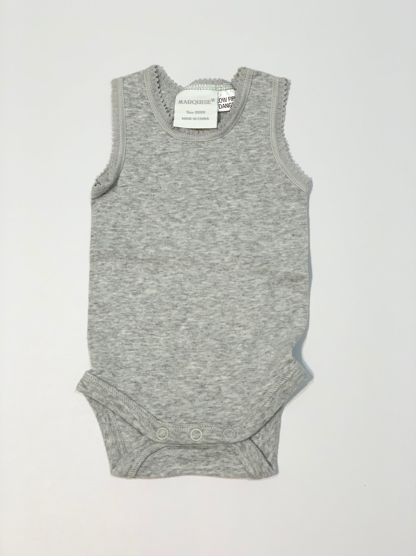 Grey bodysuit - Size 0000