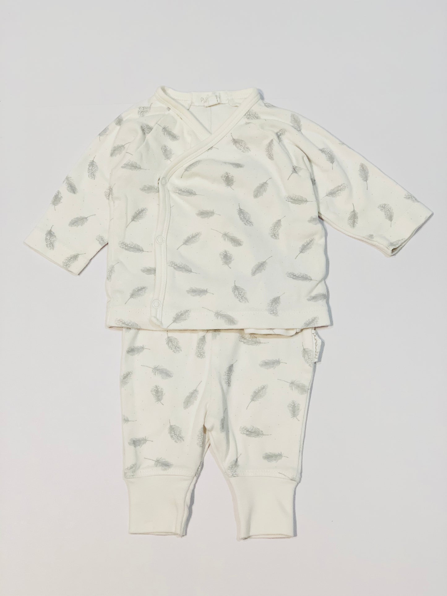Grey leaf set - Size 0000