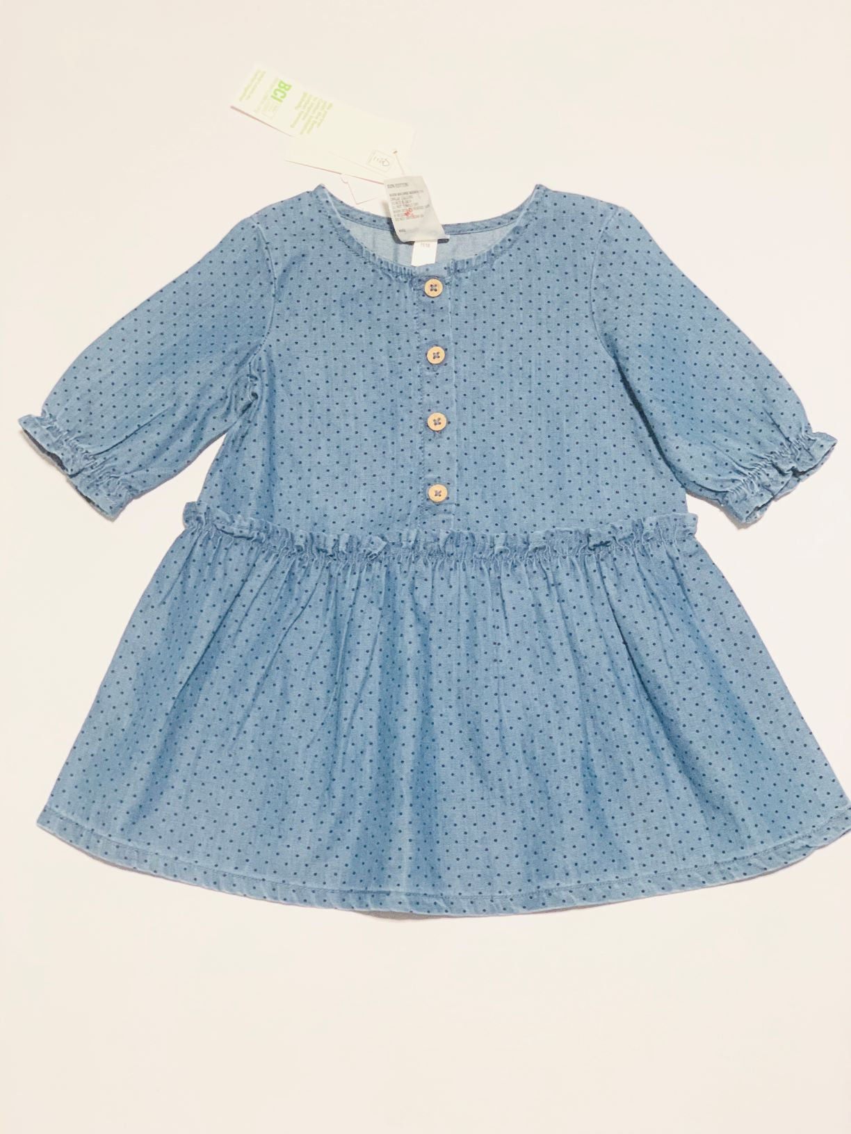 Blue dot dress BNWT - Size 00