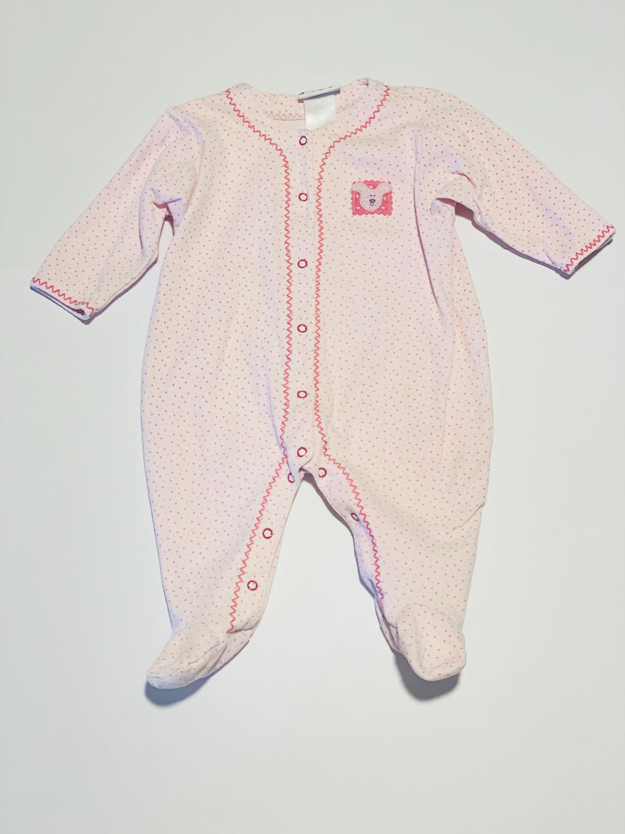 Pink mouse onesie - Size 00