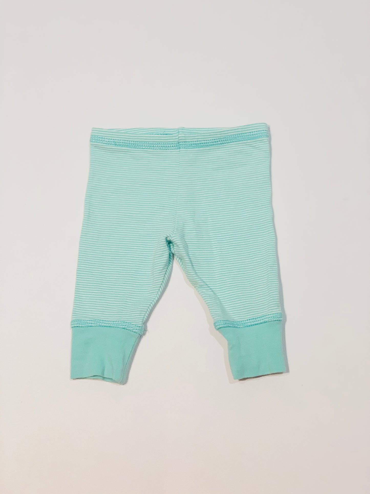 Green stripe leggings - Size 0000