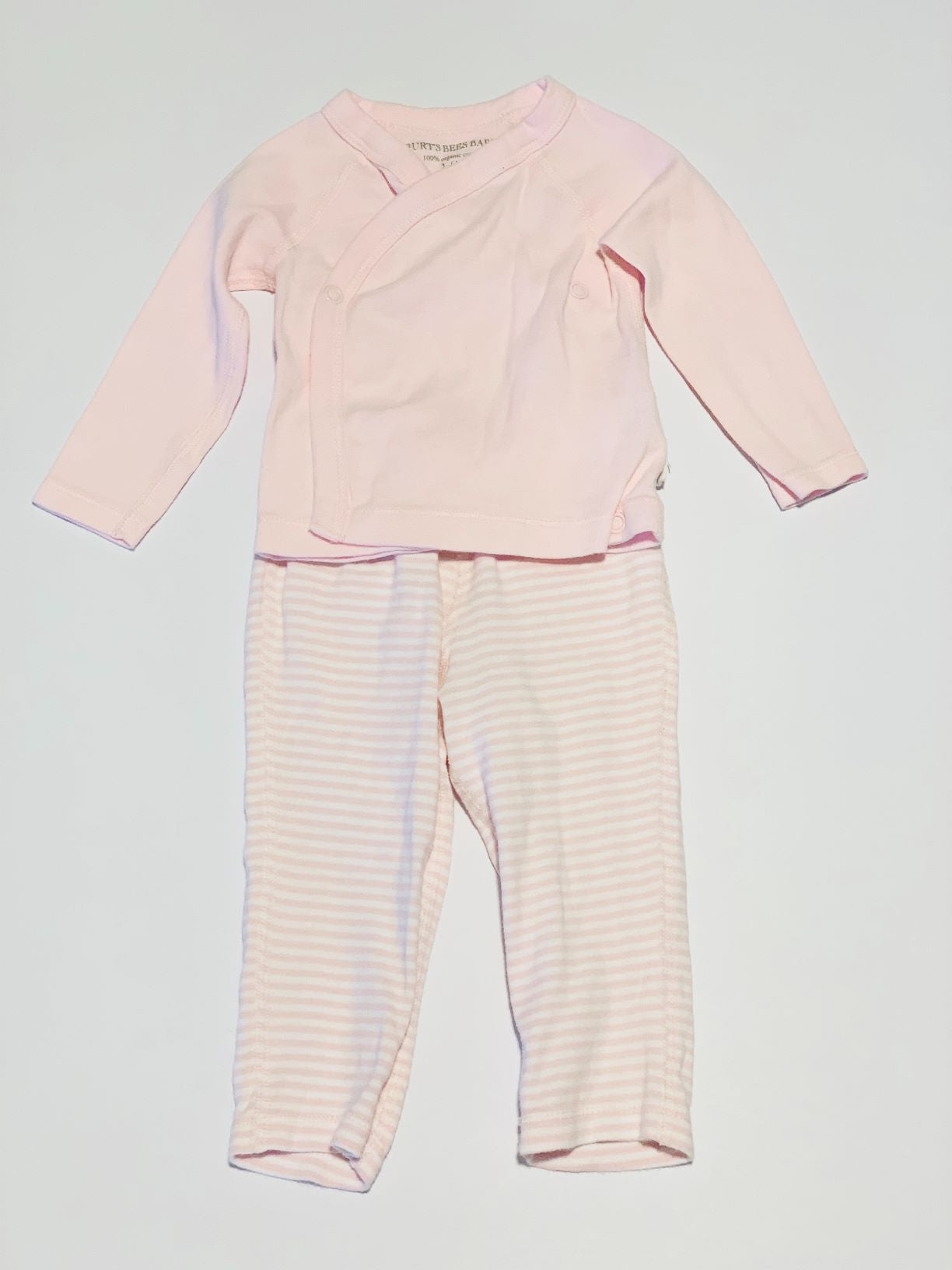 Pink top an pants set - Size 00
