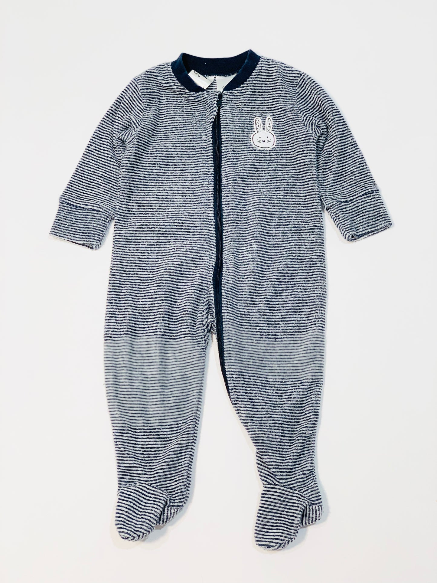 Striped terry onesie - Size 000