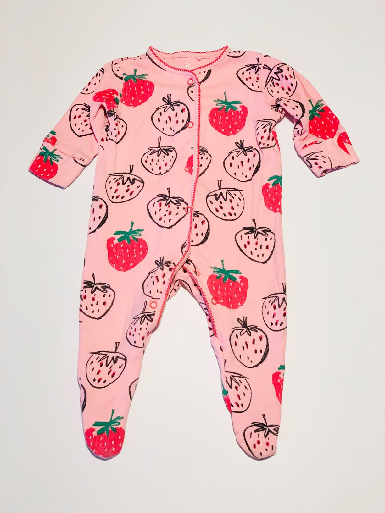 Strawberry onesie - Size 00
