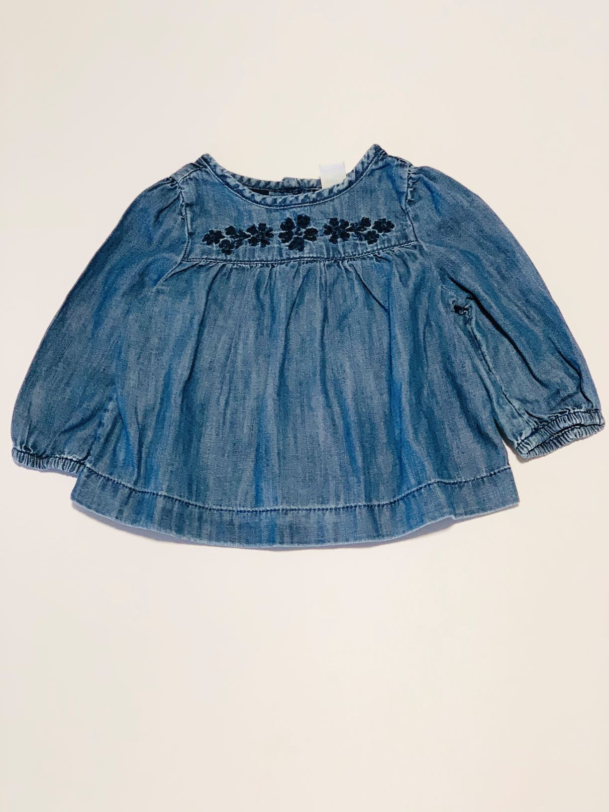 Blue chambray top - Size 00