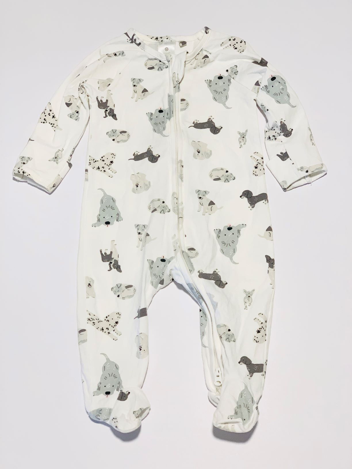Puppy zip onesie - Size 00
