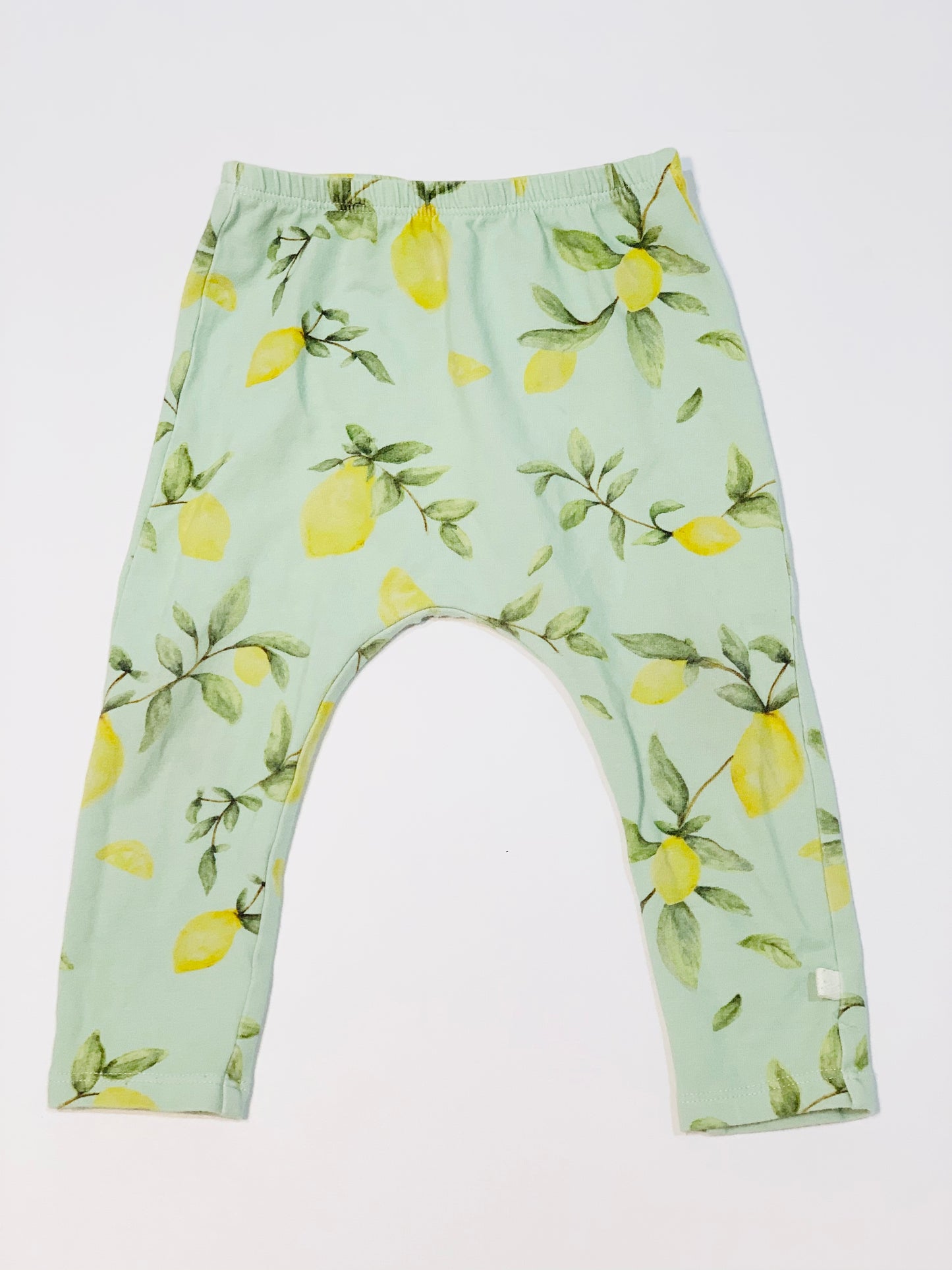 Lemons leggings - Size 9-12 months