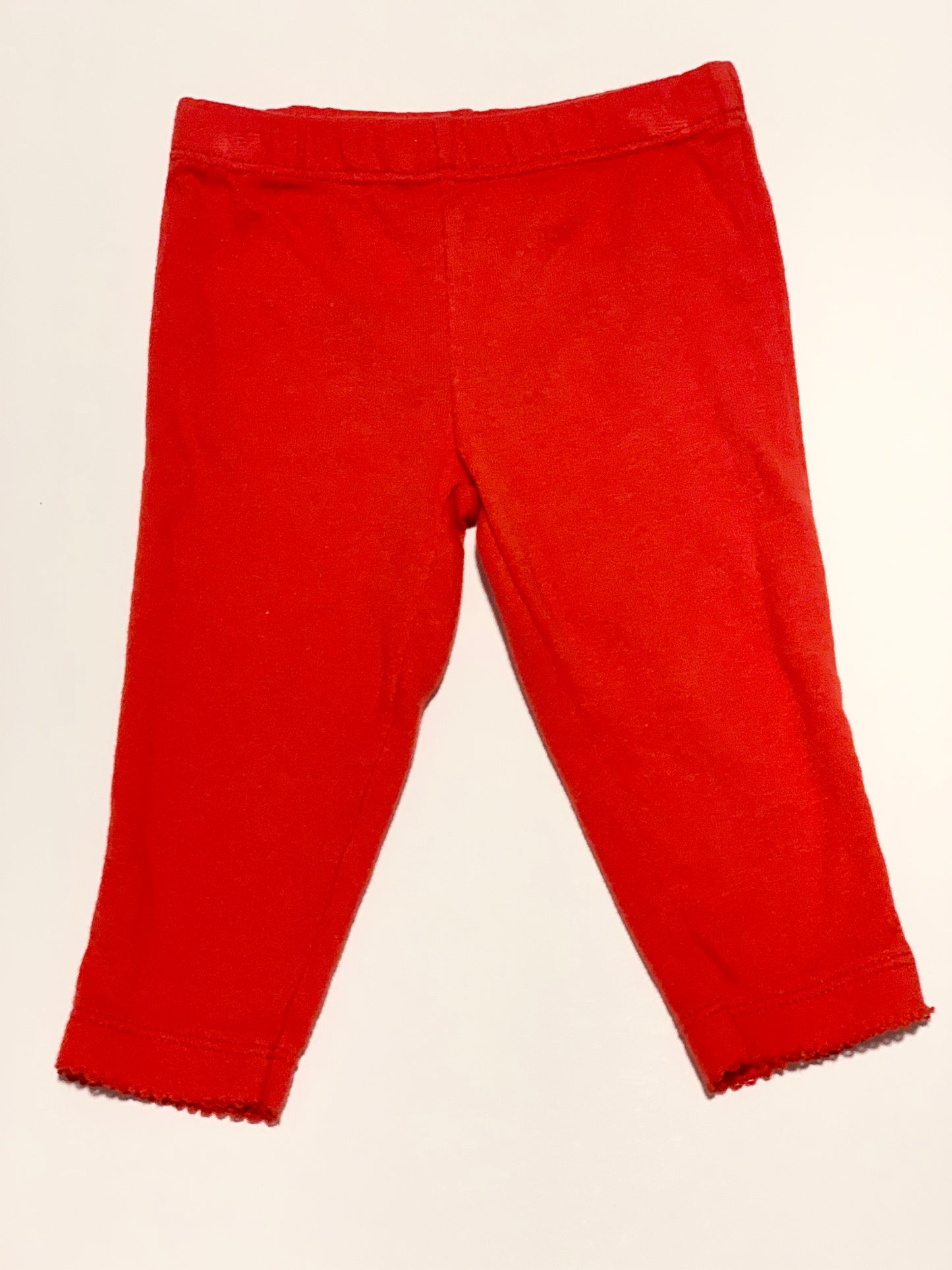 Red scotty dog pants - Size 6 months