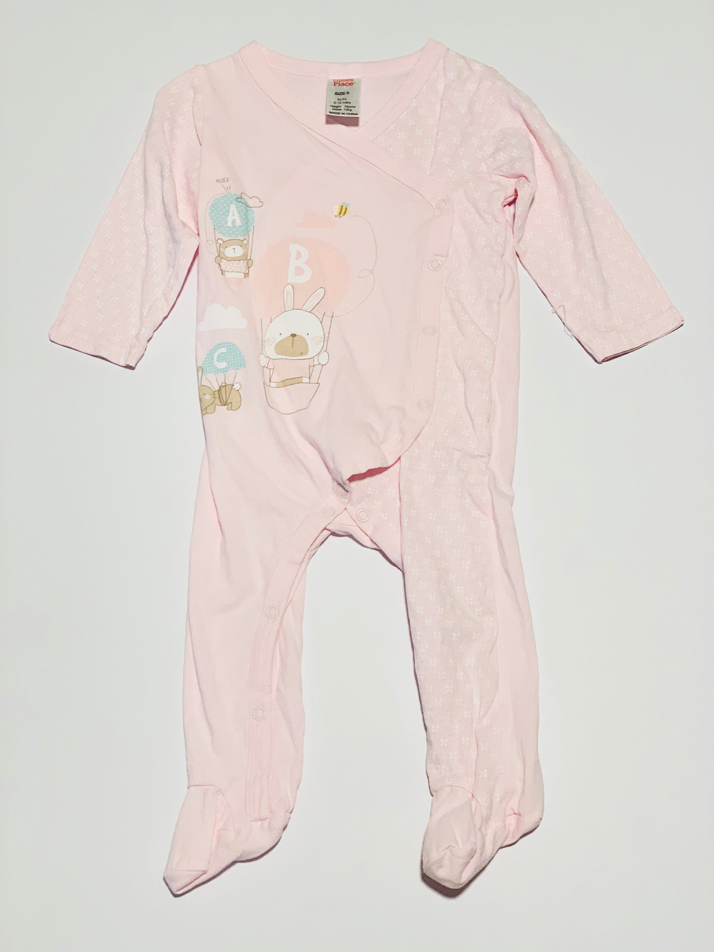 Hot air ballooning onesie - Size 0