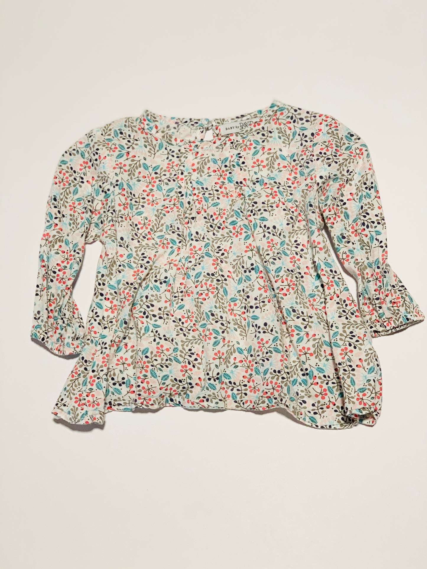 Light cotton floral top - Size 0
