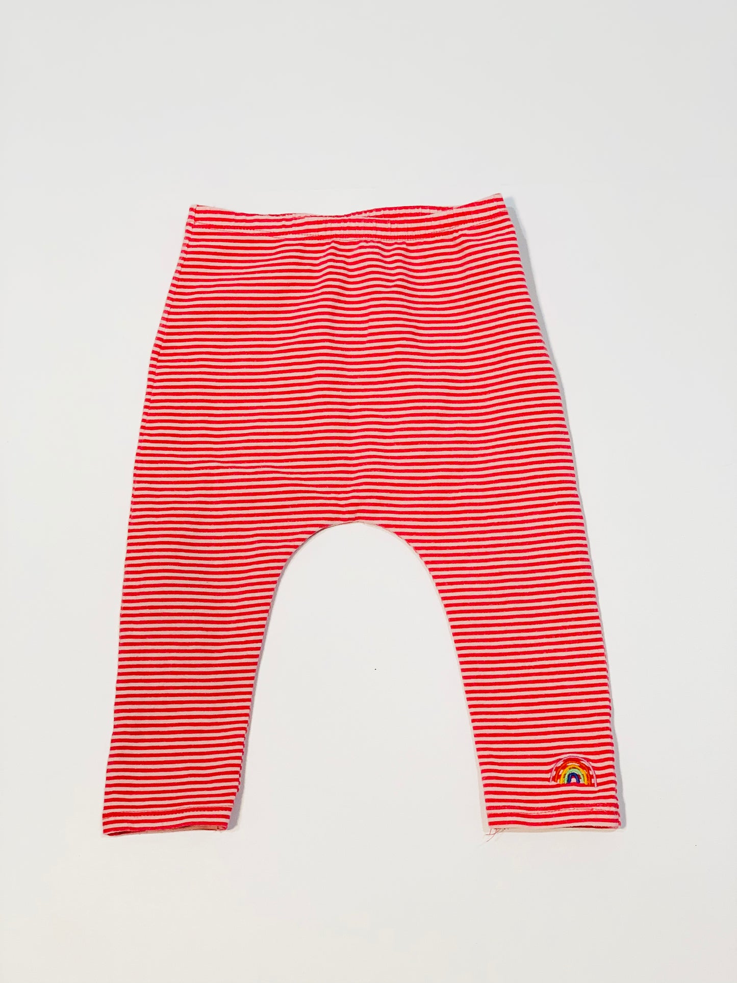 Striped leggings - Size 9-12 months