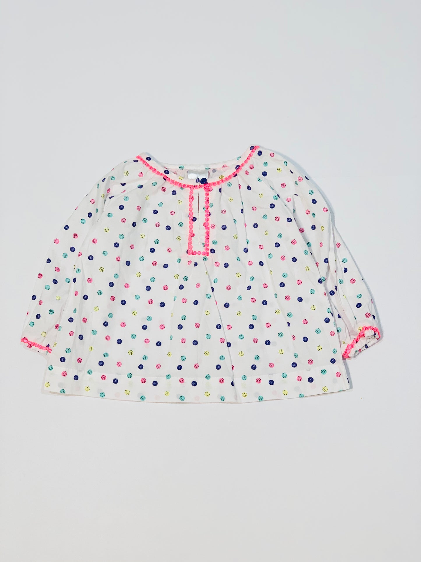 Cotton spot top - Size 0