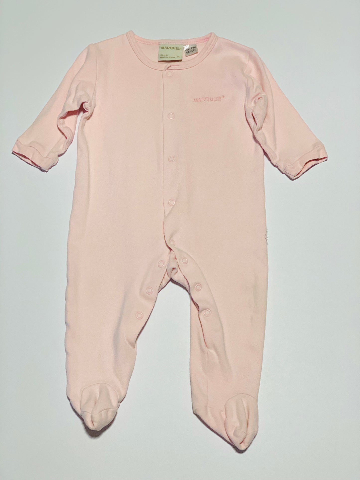 Pink onesie - Size 0