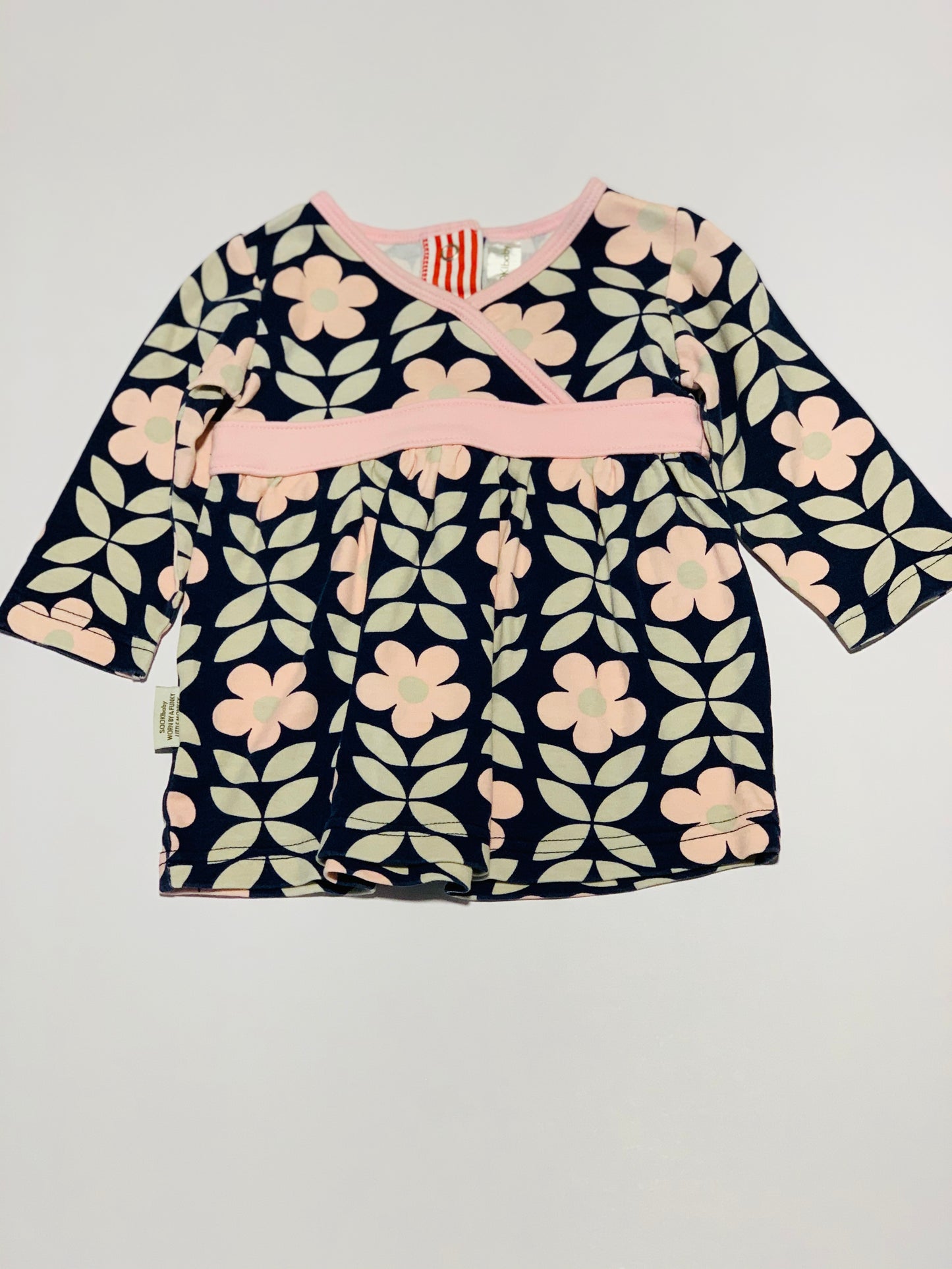 Flower power dress - Size 9-12 months