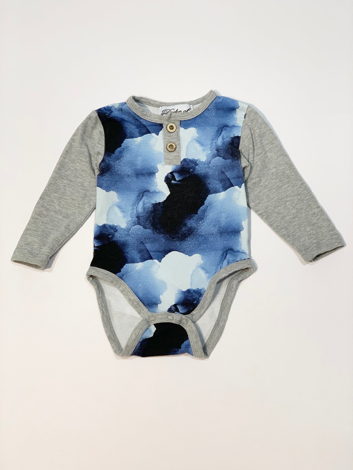 Blue bodysuit - Size 6-9 months