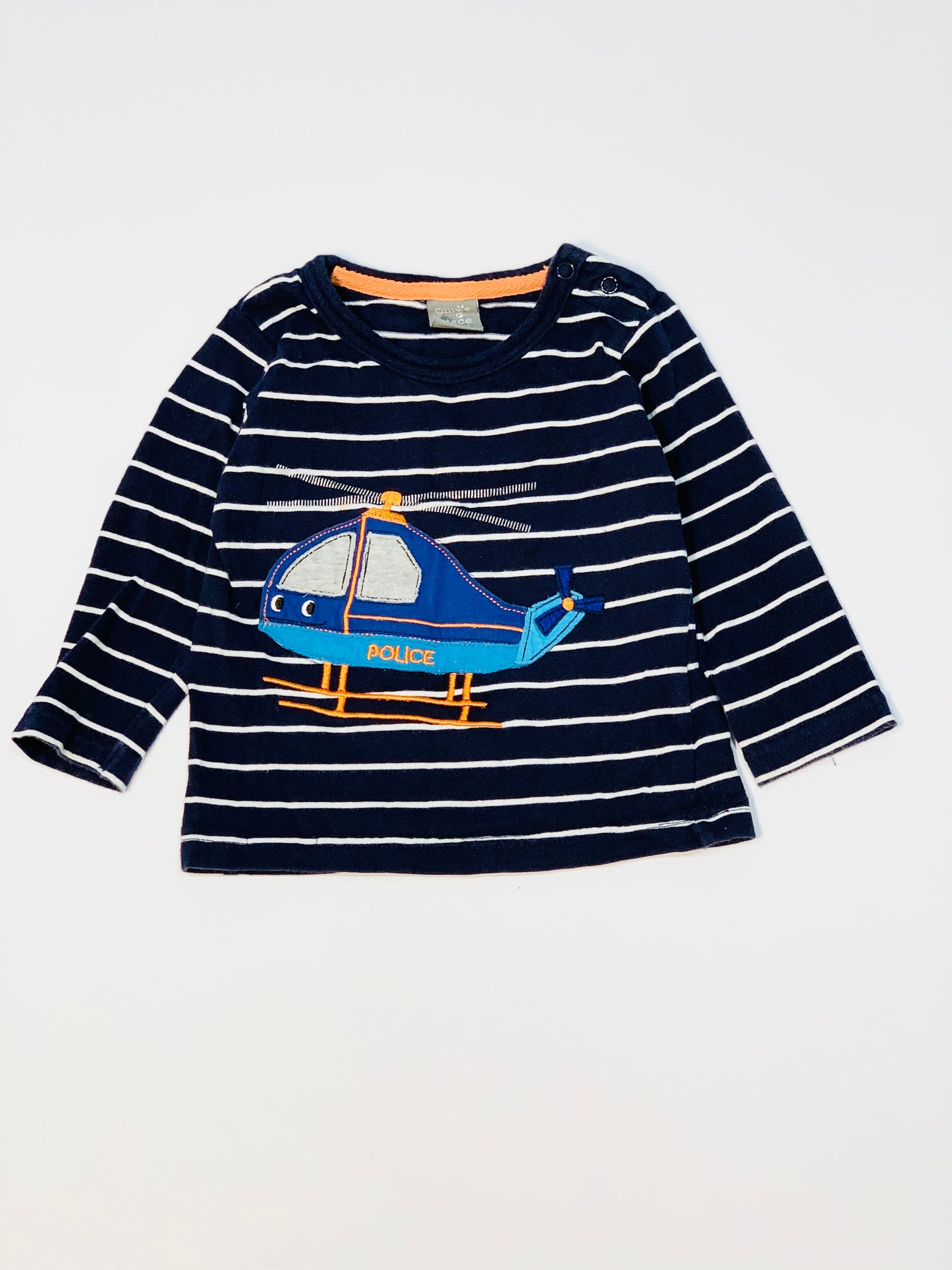 Striped helicopter top - Size 0