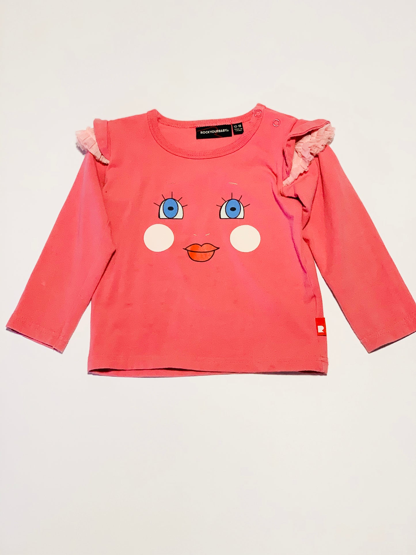 Pink face top - Size 1