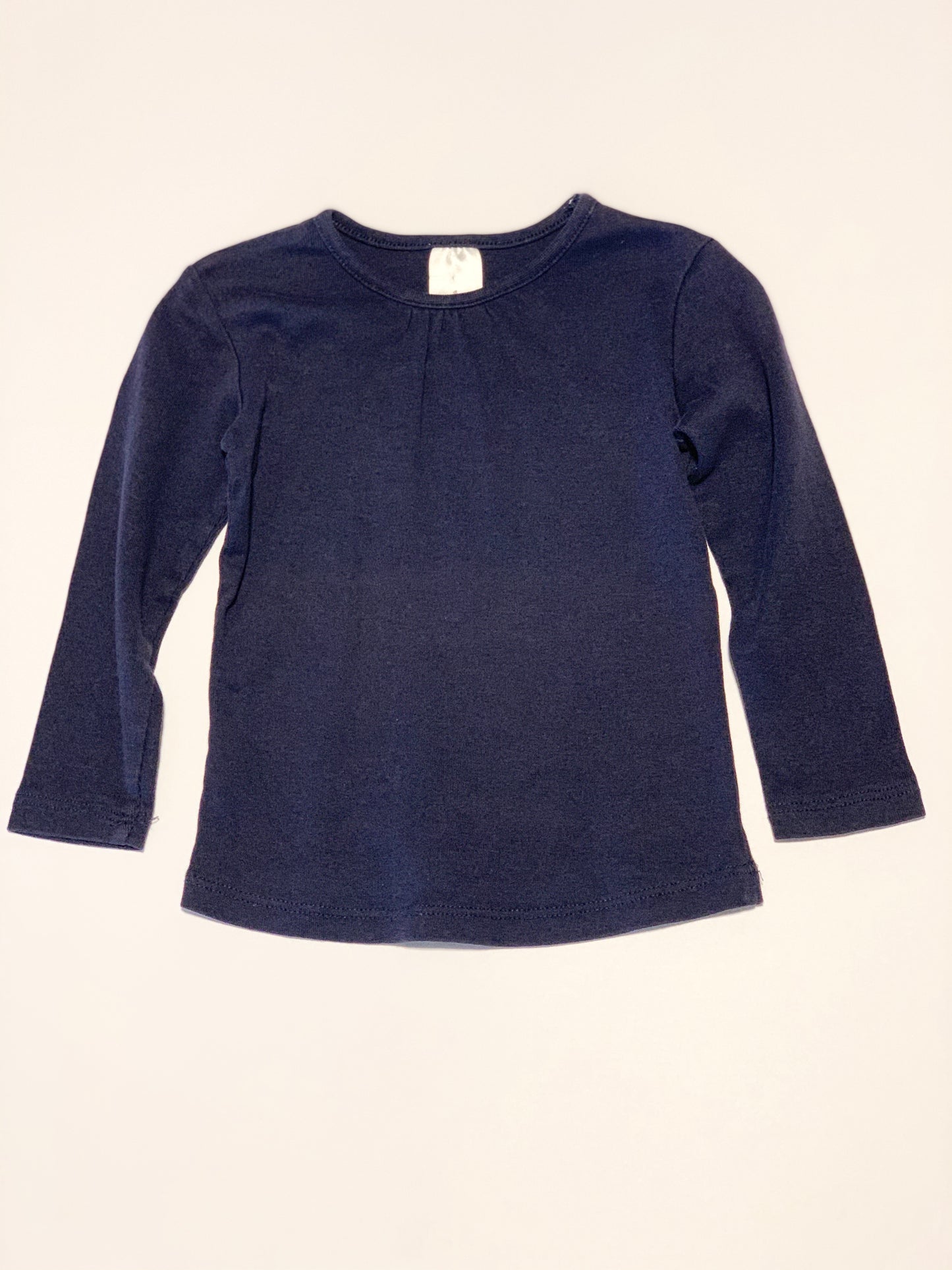 Navy long-sleeved top - Size 1
