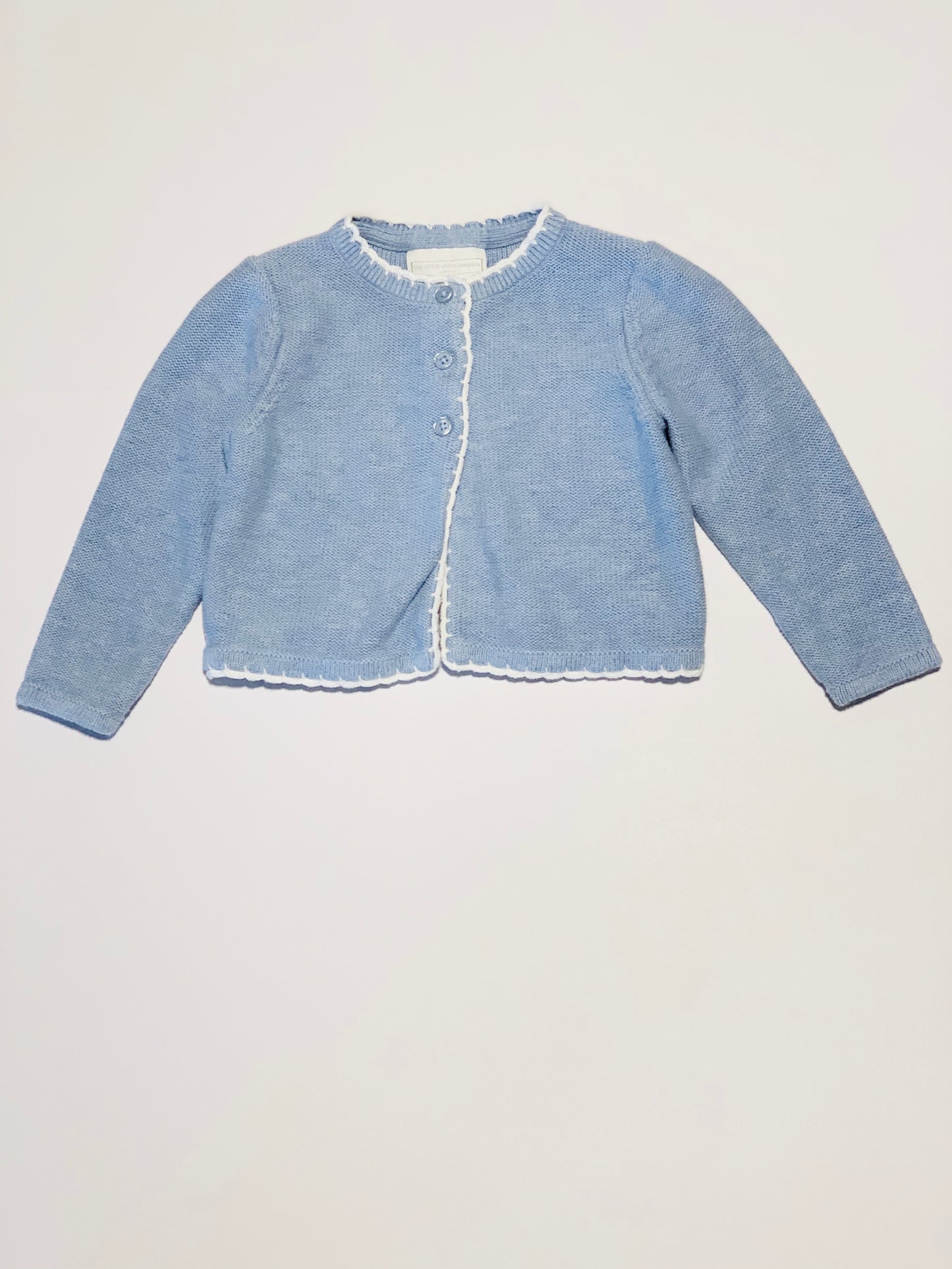 Blue knit cardigan - Size 1