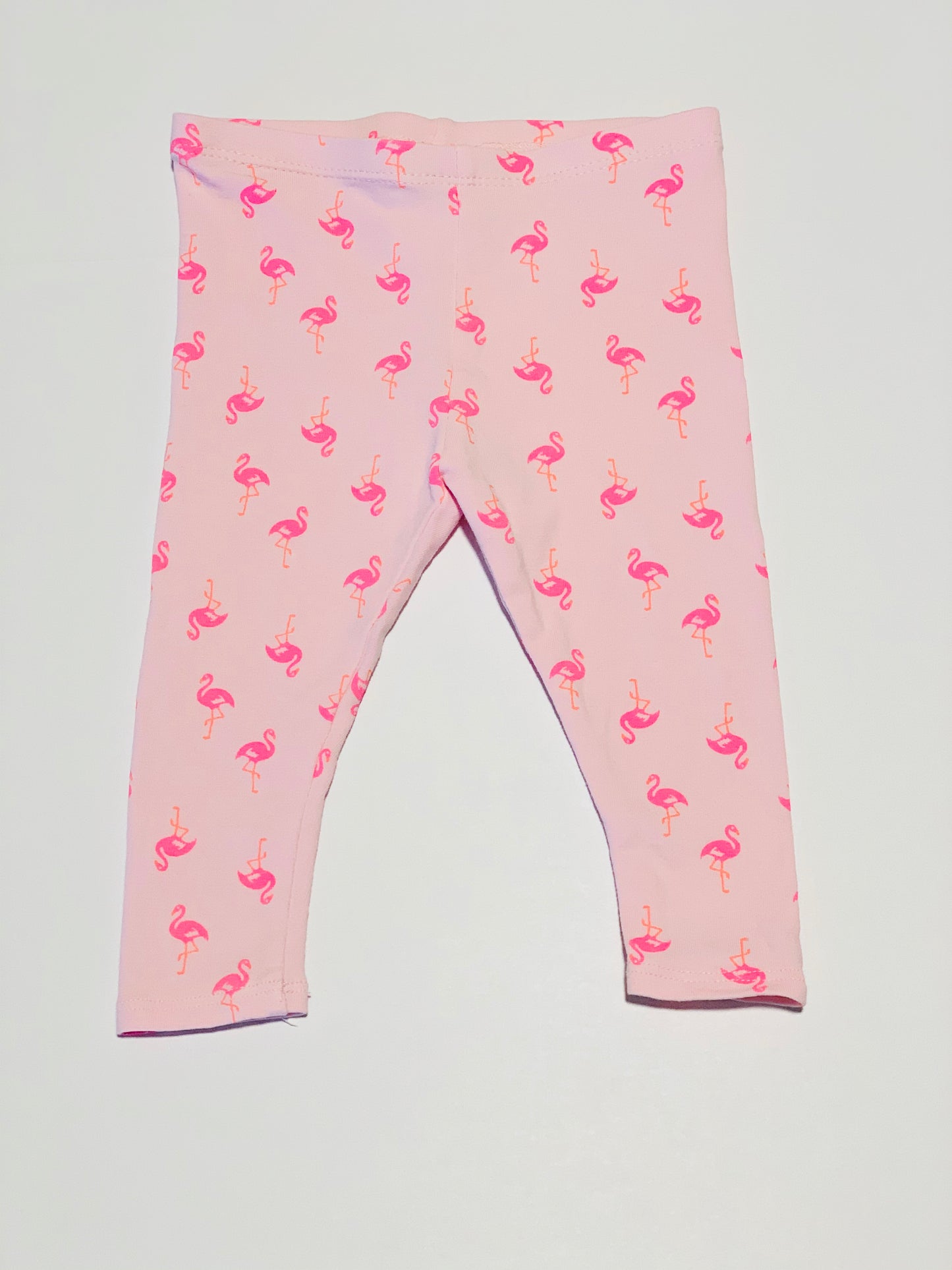Pink flamingo leggings - Size 00