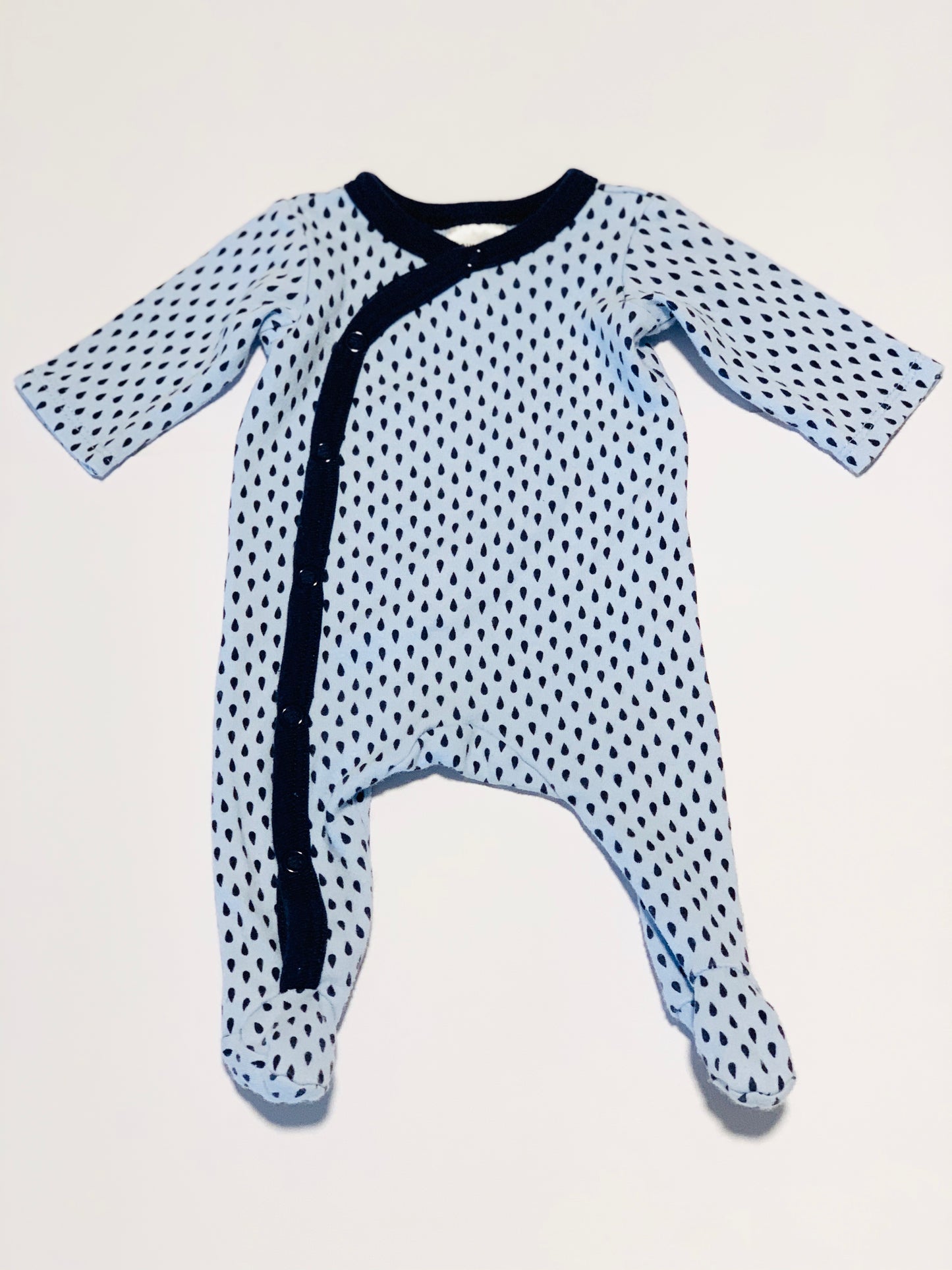 Blue drop onesie - Size 00000