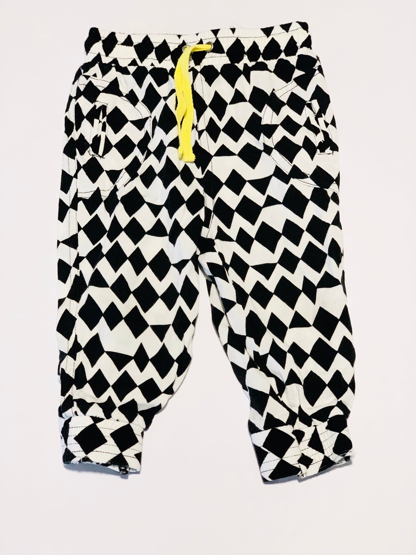 Harlequin print pants - Size 1