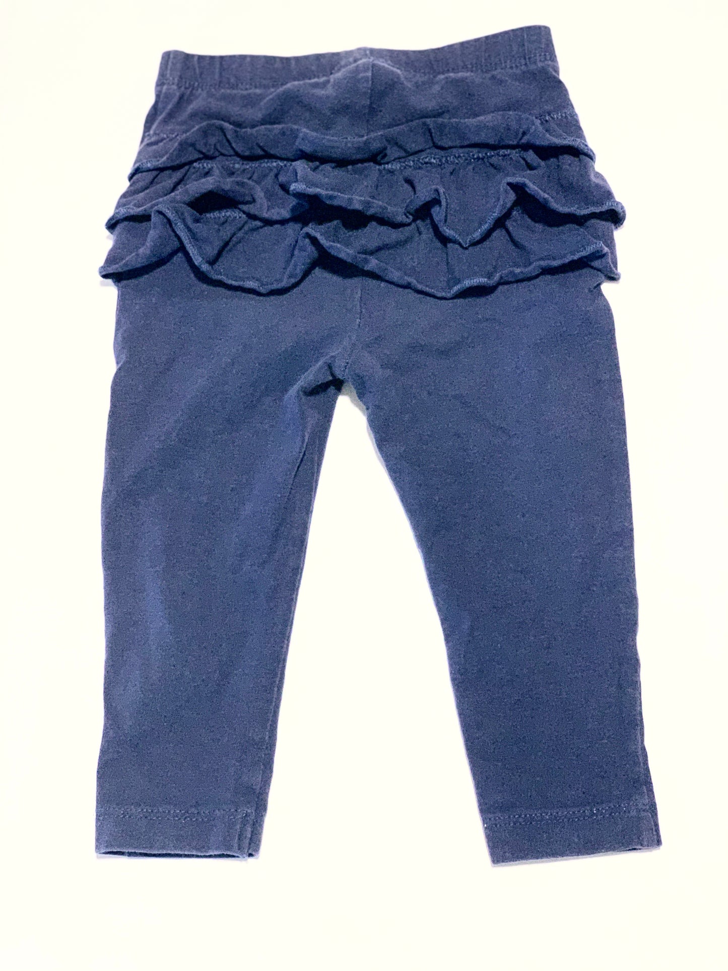 Navy frill leggings - Size 1