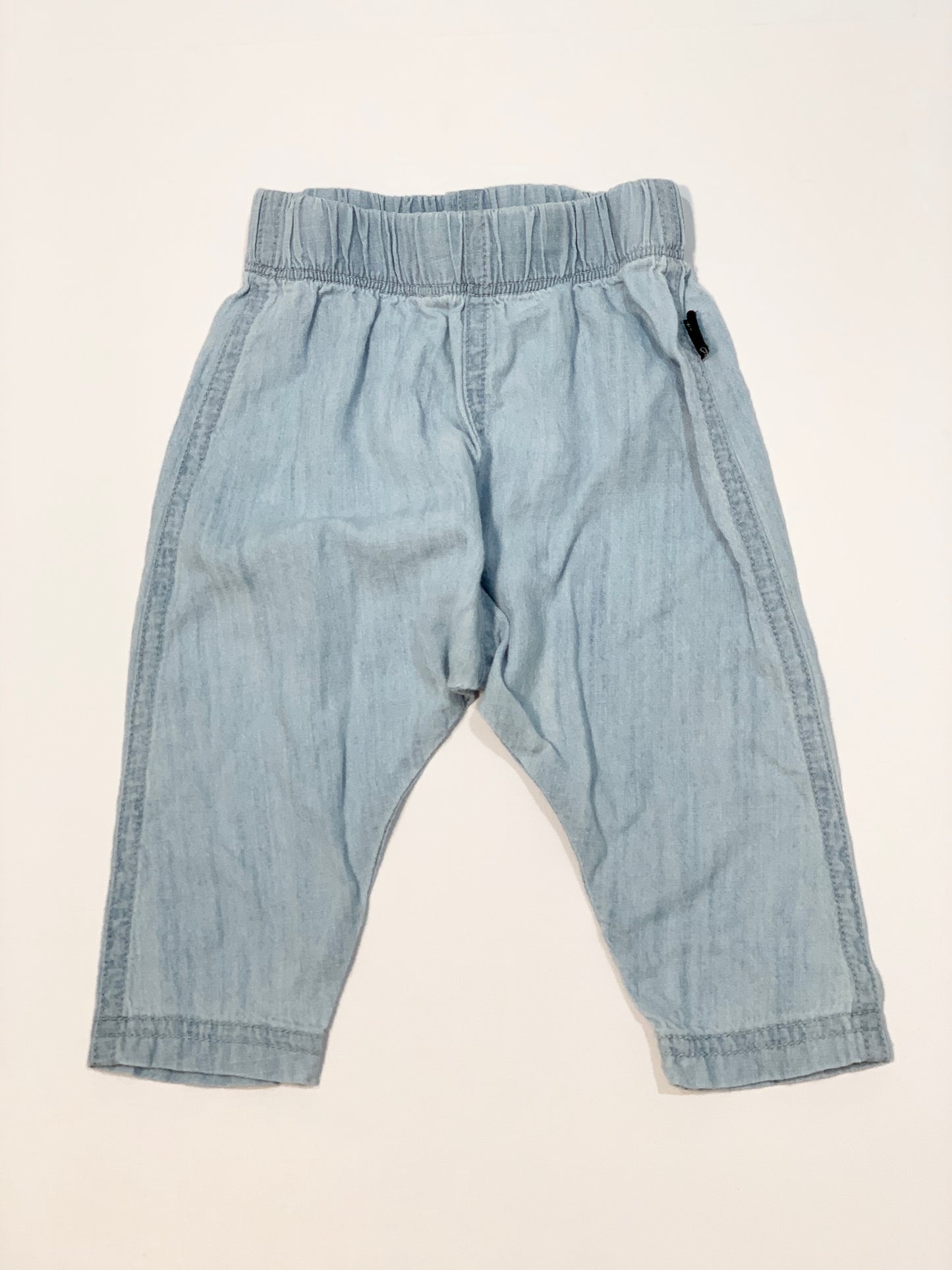 Blue chambray pants - Size 00