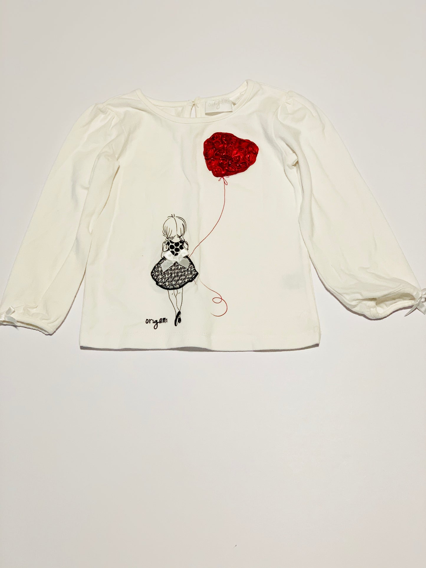 Red heart top - Size 2