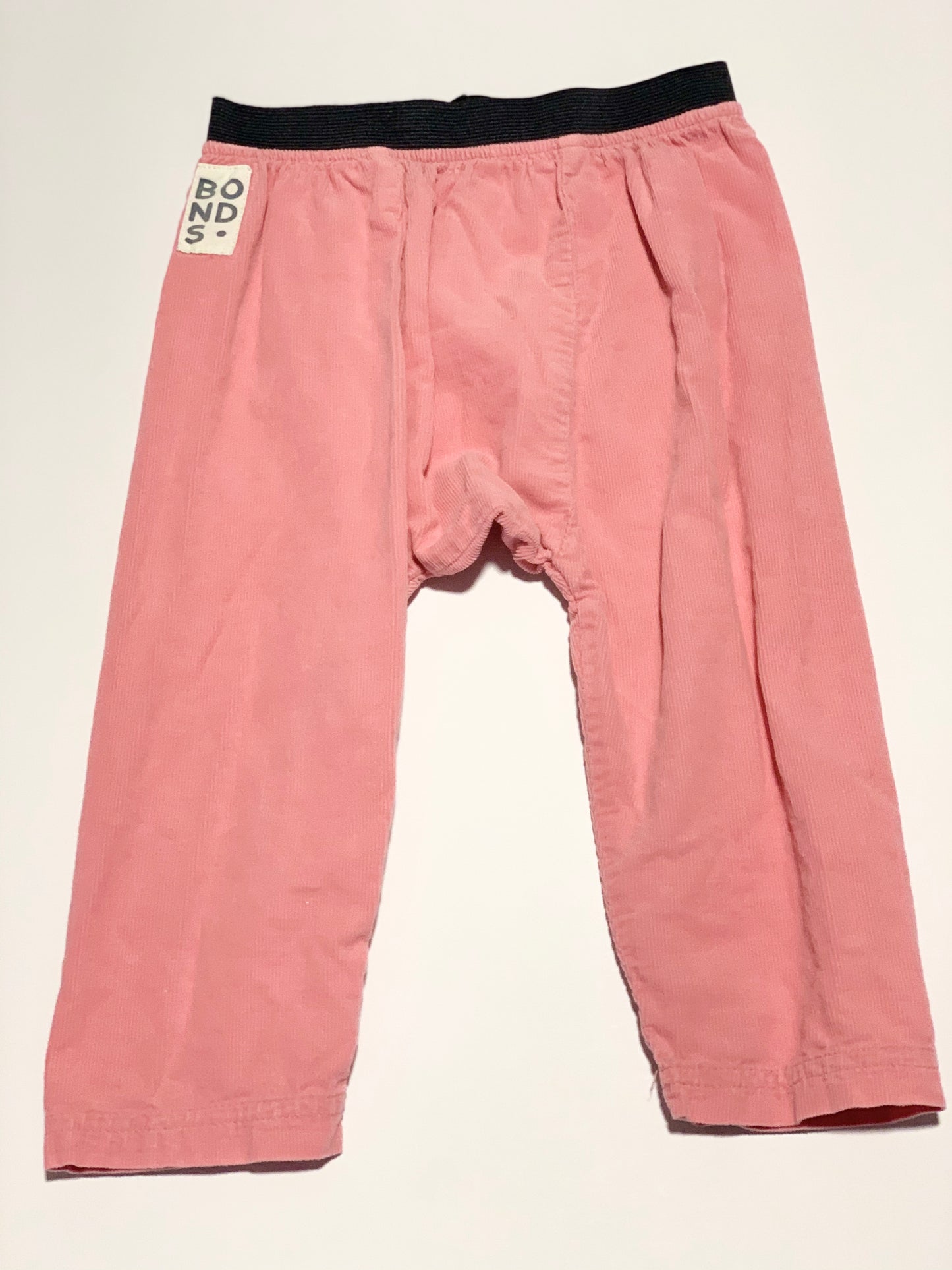 Pink corduroy roomie pants - Size 2