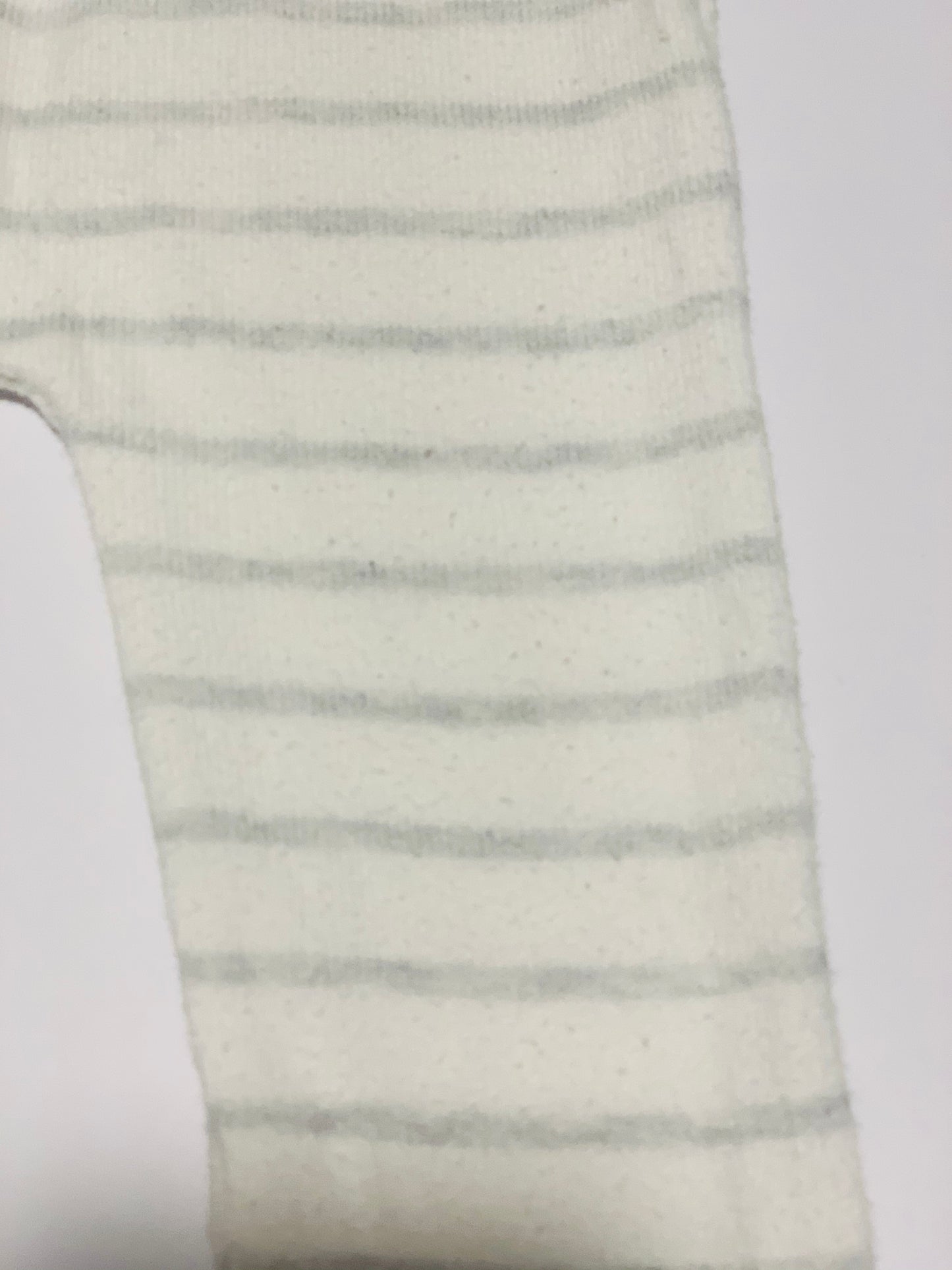 Striped footed knit pants - Size 0
