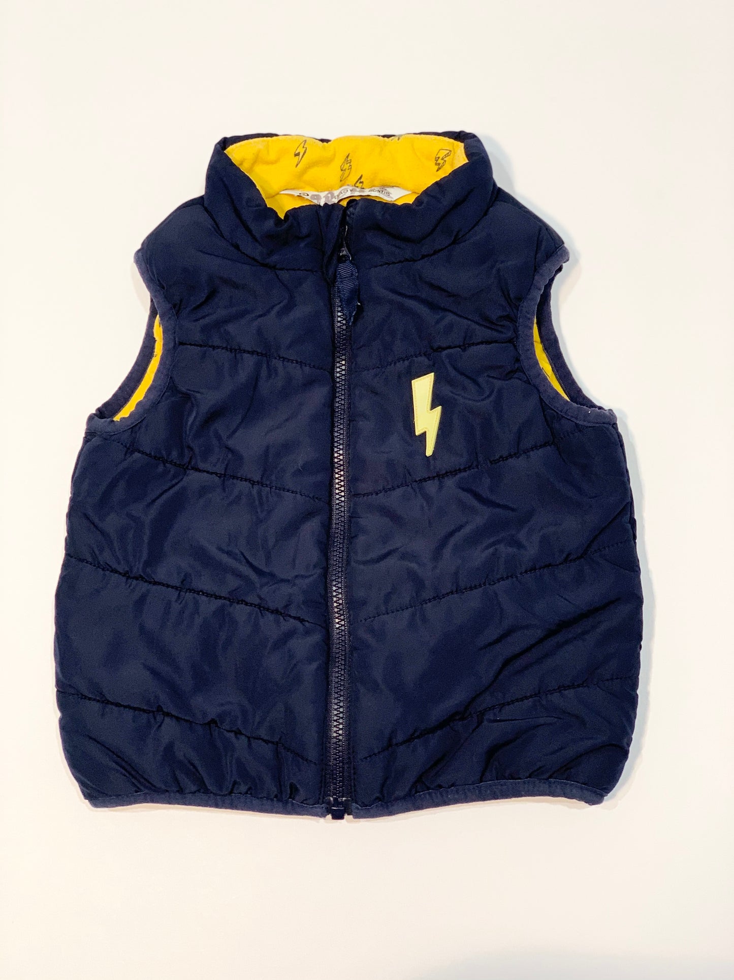 Navy puffer vest - Size 1