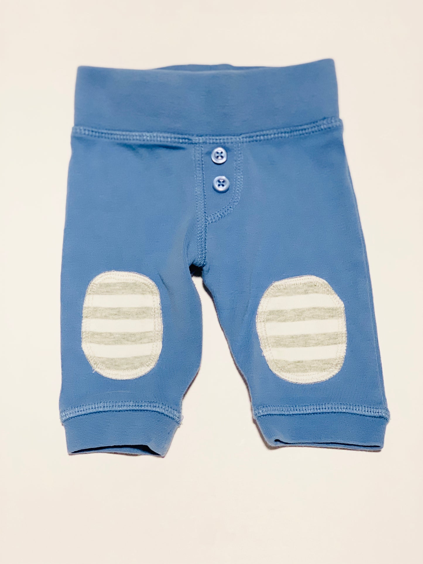 Blue patch pants - size 000